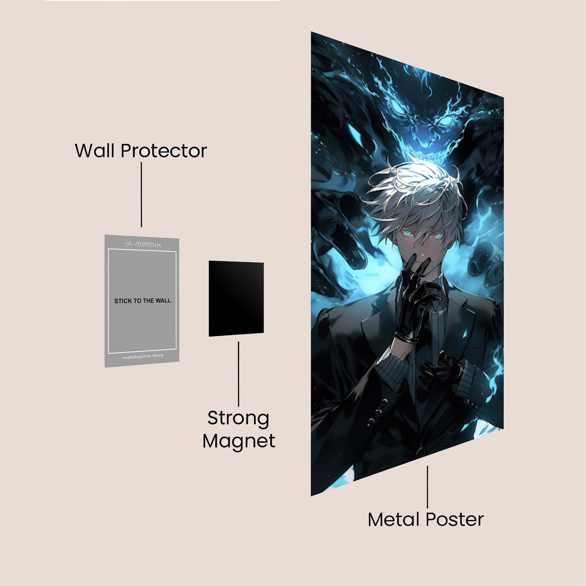 Demon Whisper Safe Wall Magnetic / M