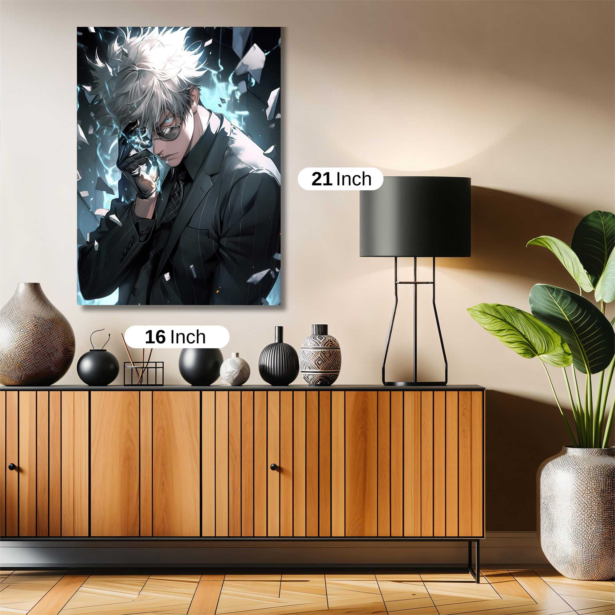 Shattered Calm Safe Wall Magnetic / M