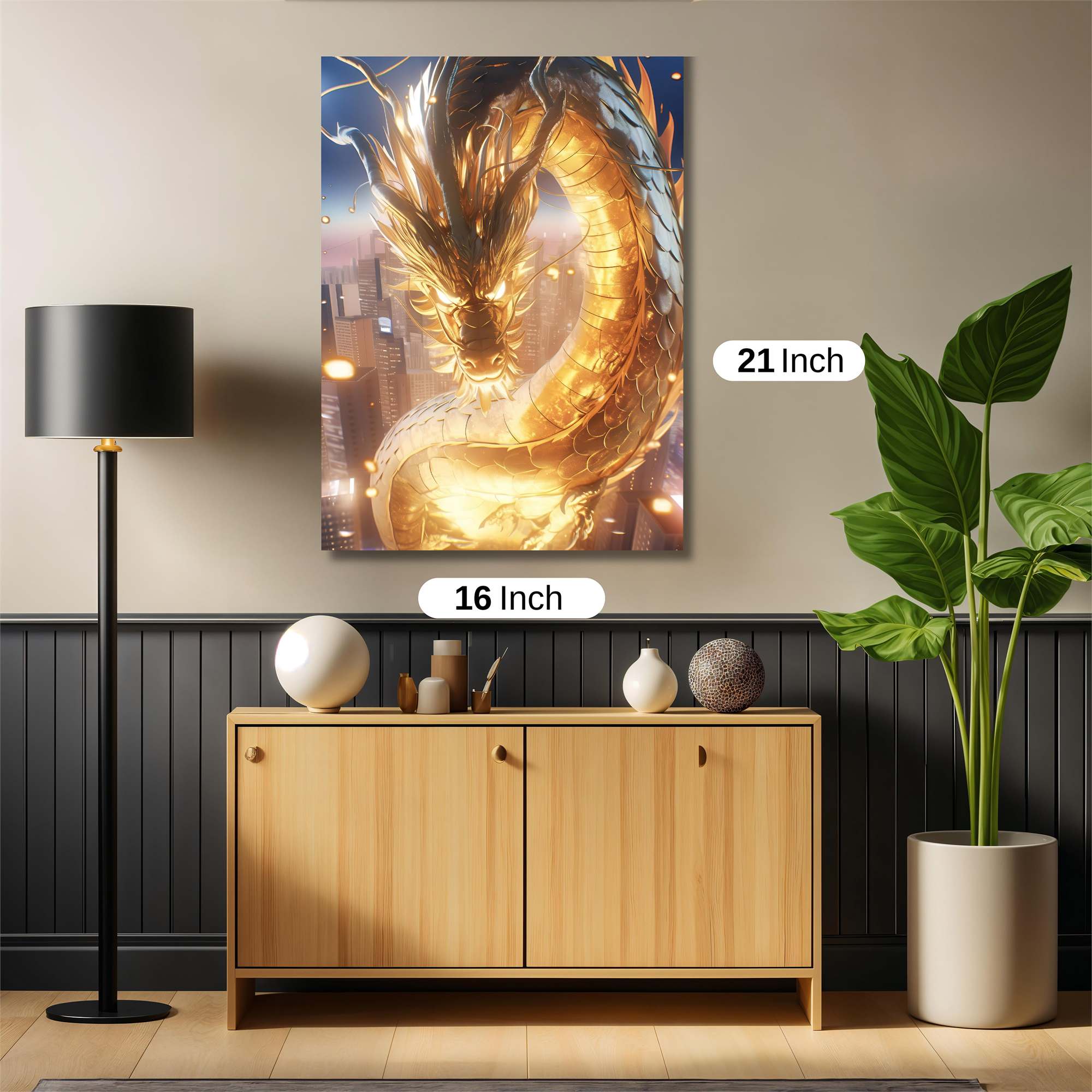 Dragon Majesty Safe Wall Magnetic / M