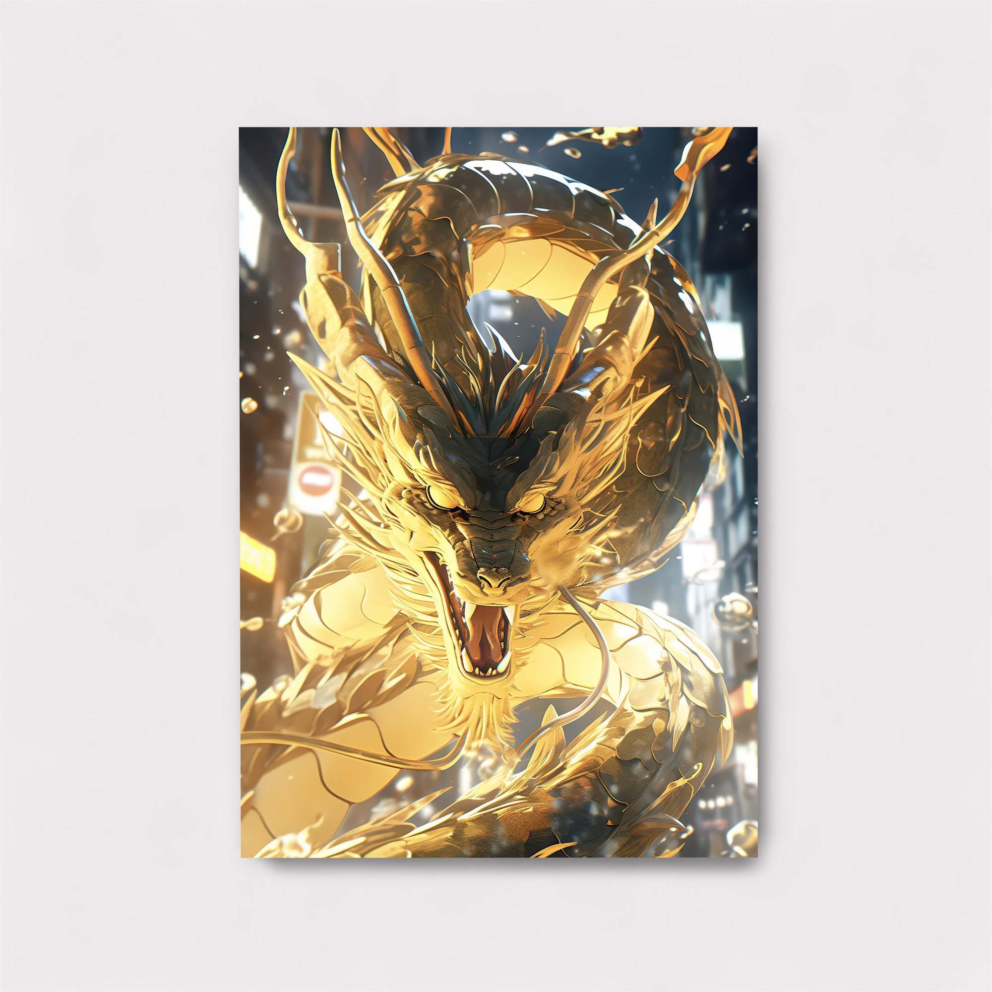 Dragon Blaze Safe Wall Magnetic / M