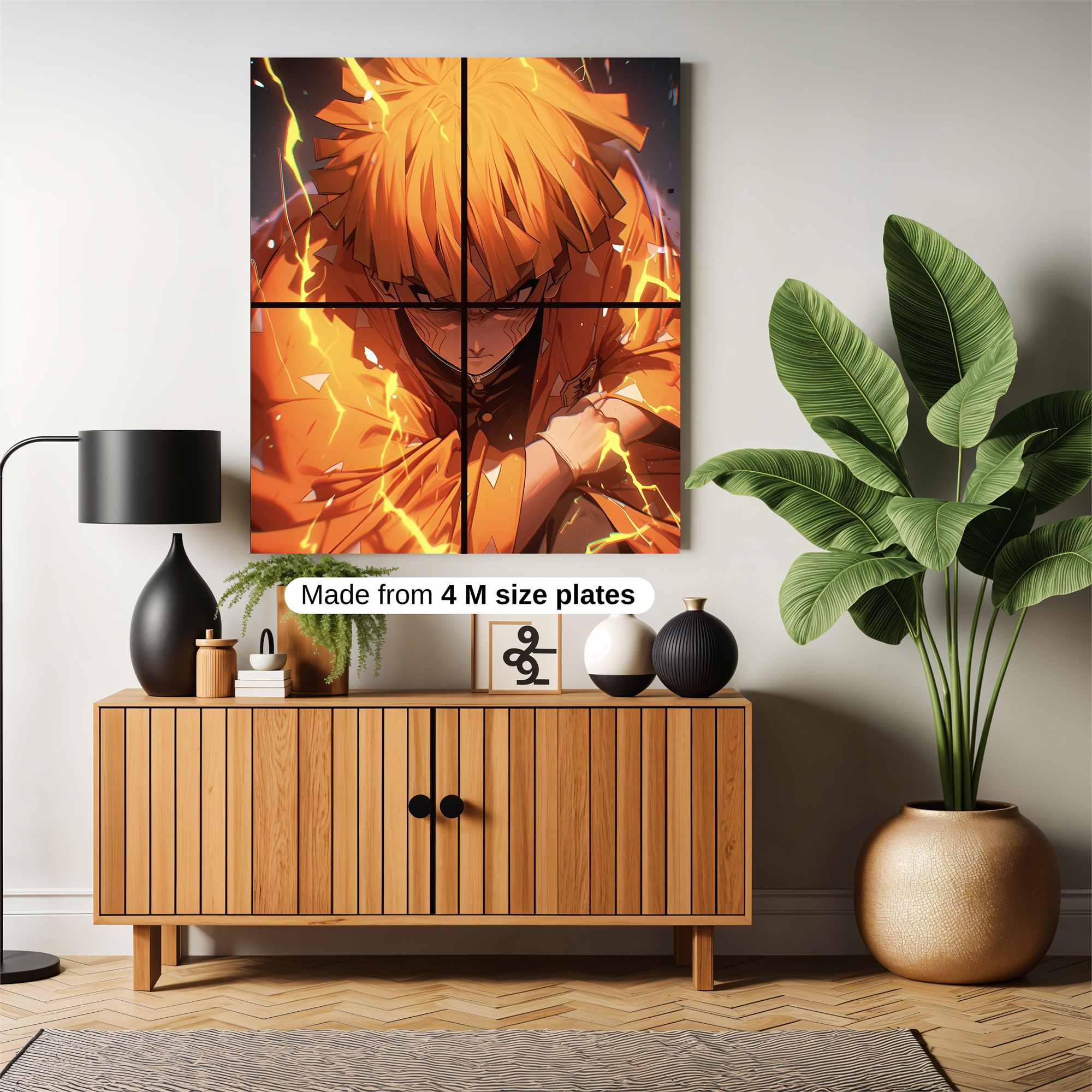 Zenitsu Thunderous Safe Wall Magnetic / M