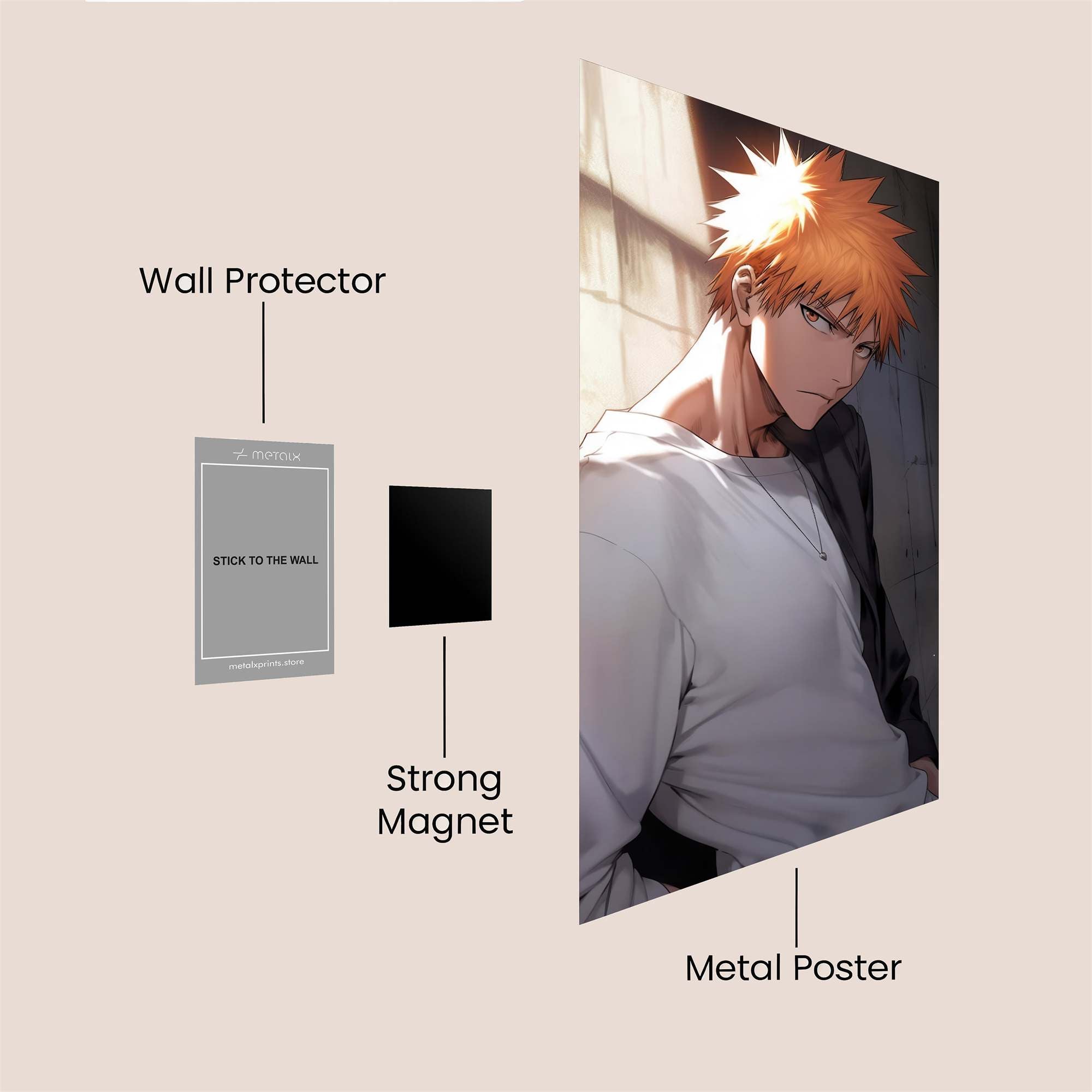 Shirou Somber Safe Wall Magnetic / M
