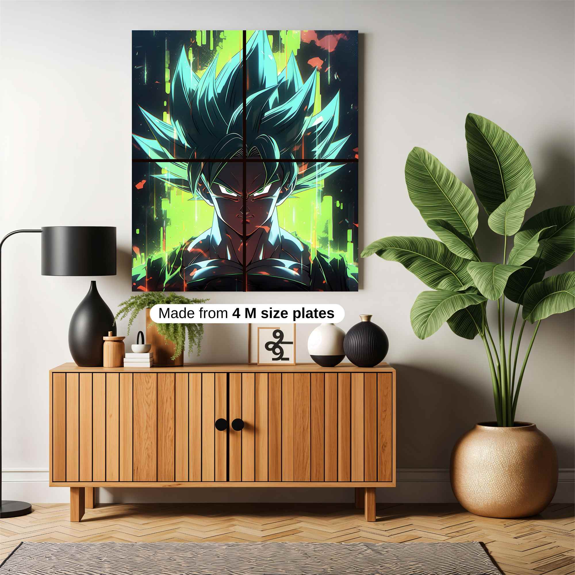 Goku Unleashed Safe Wall Magnetic / M