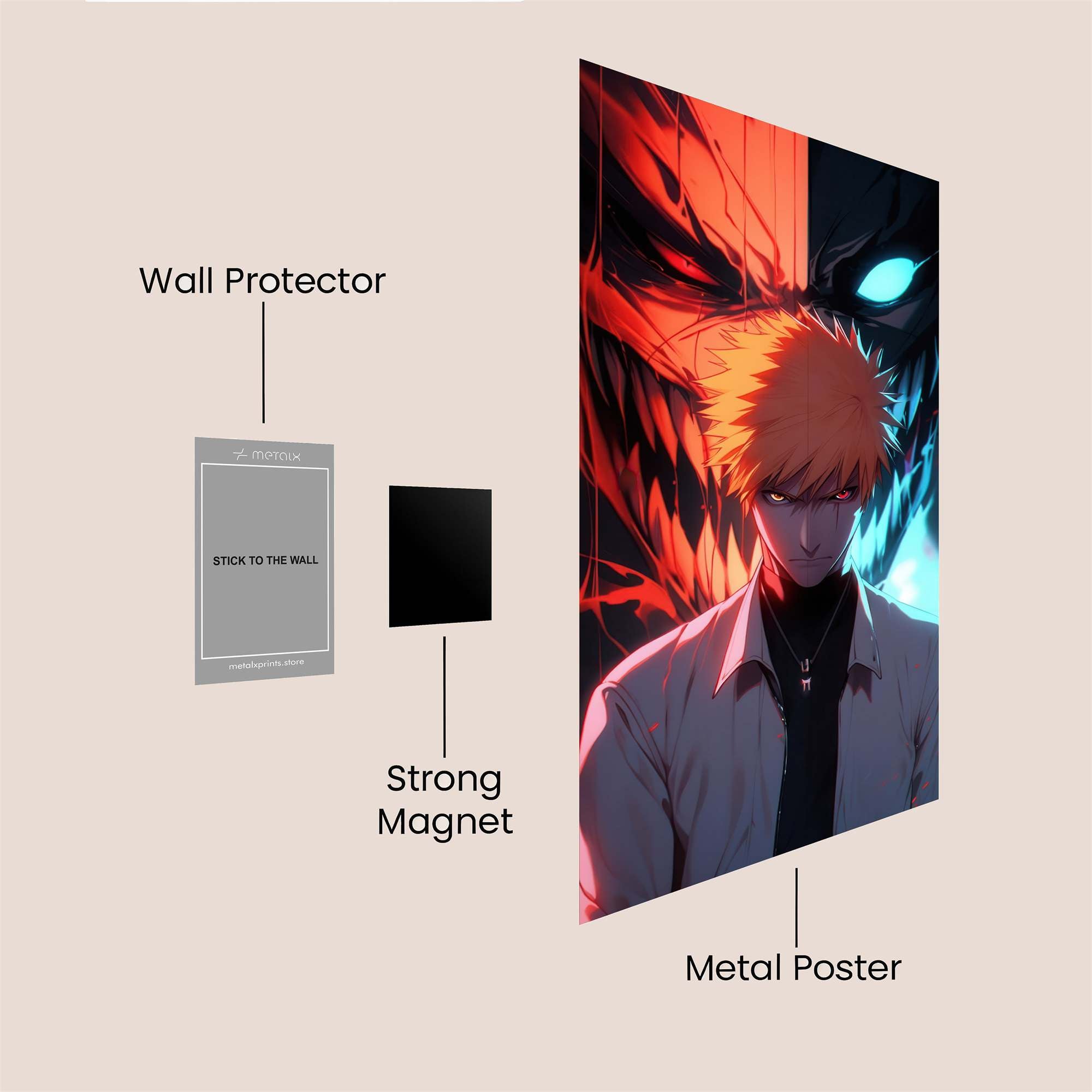 Ichigo Duality Safe Wall Magnetic / M