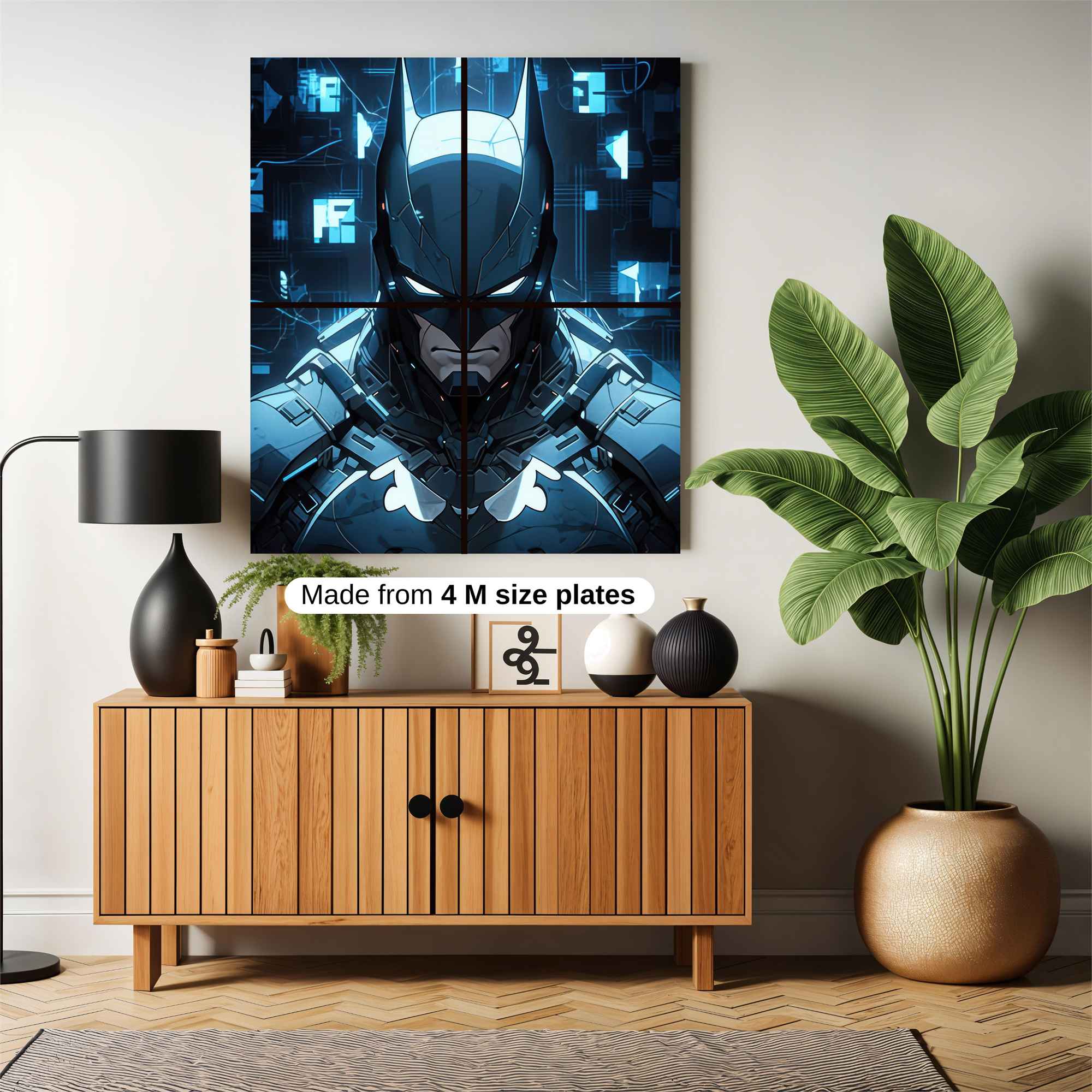 Batman Cybernetic Safe Wall Magnetic / M
