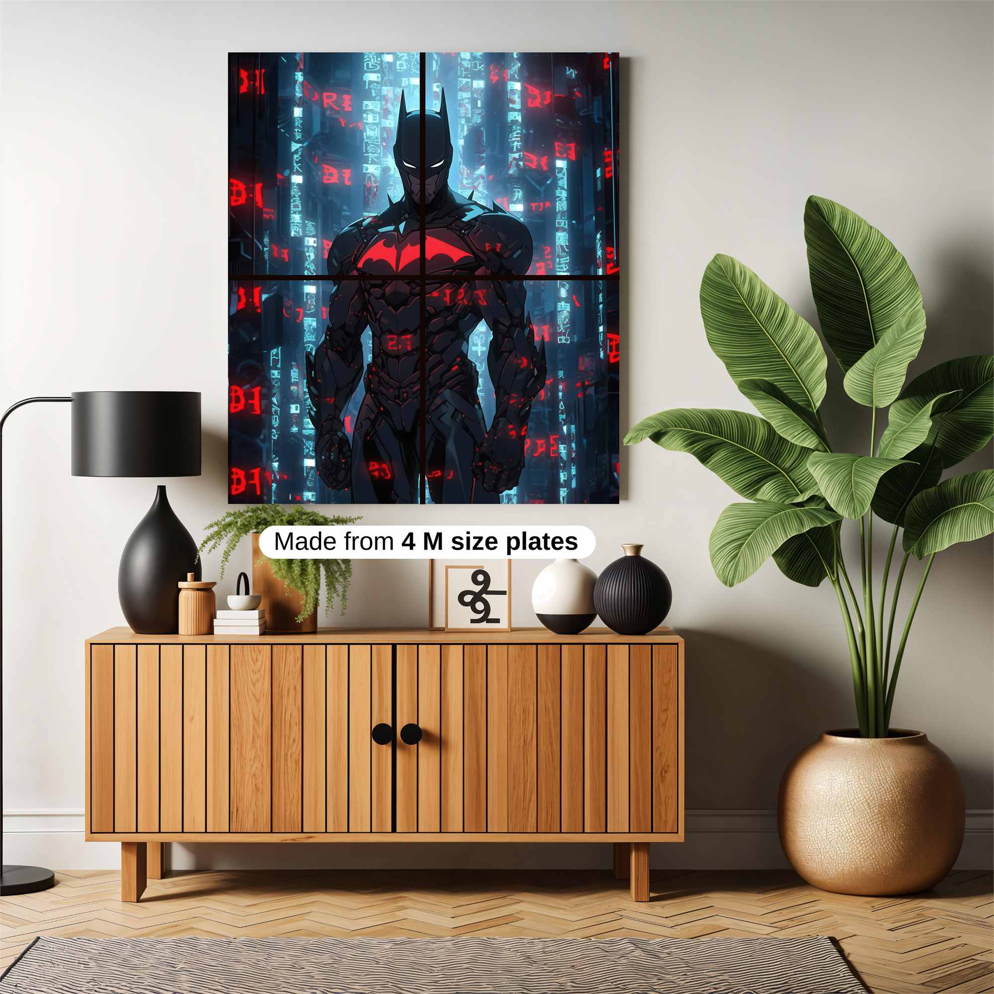 Batman Cybernetic Safe Wall Magnetic / M