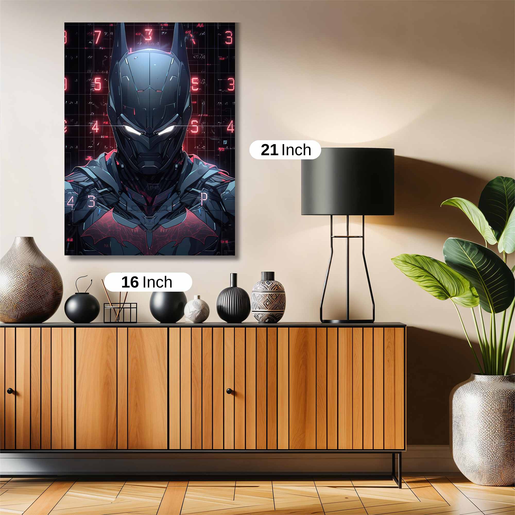 Batman Digital Safe Wall Magnetic / M