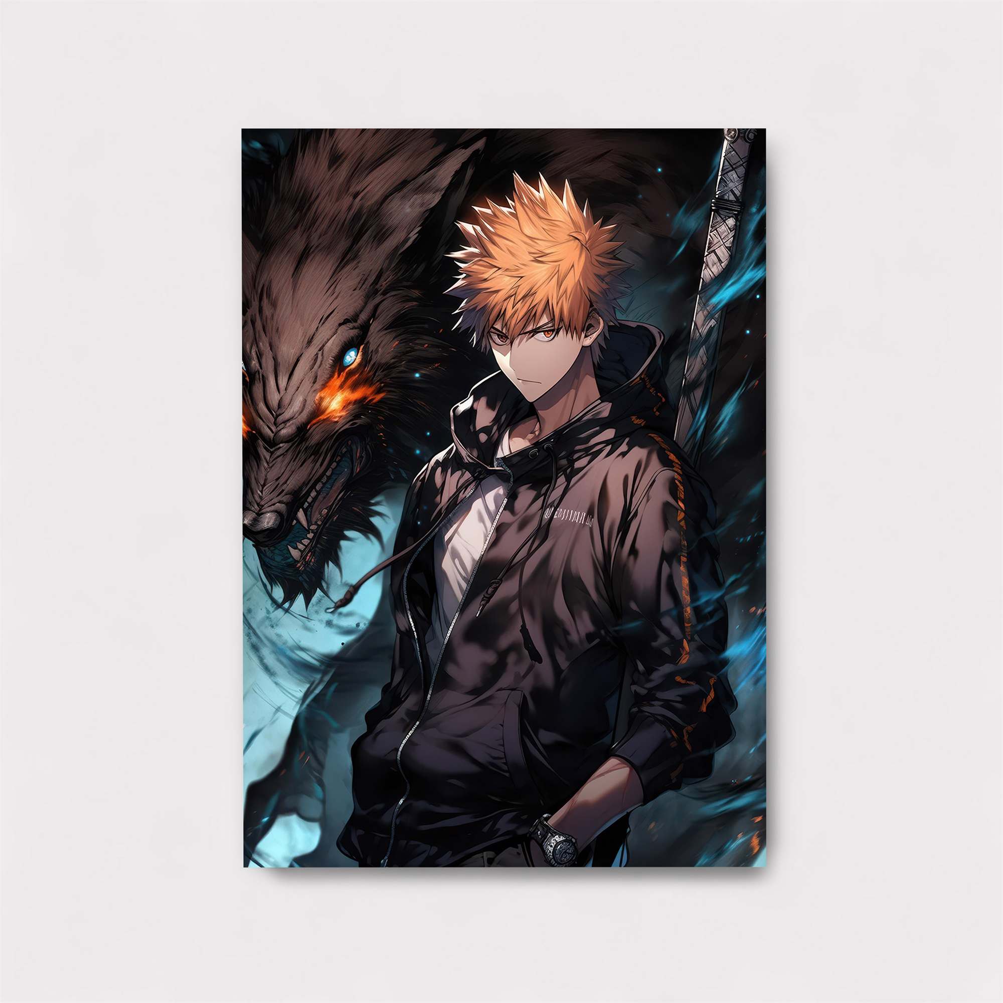 Wolf's Wrath Safe Wall Magnetic / M