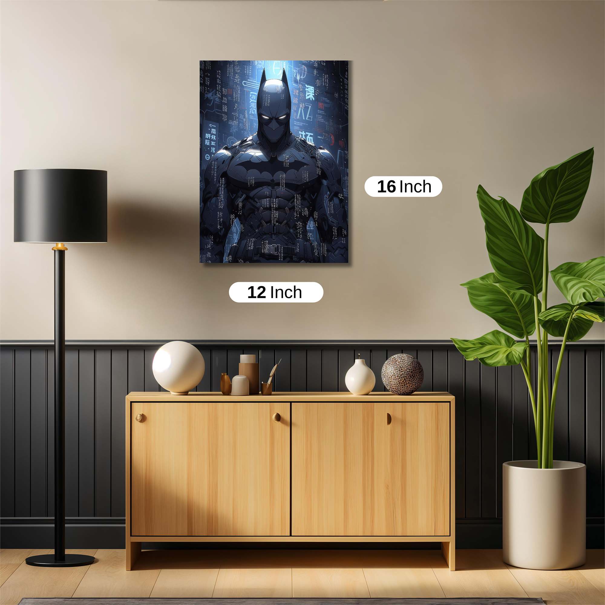 Batman Digital Safe Wall Magnetic / M