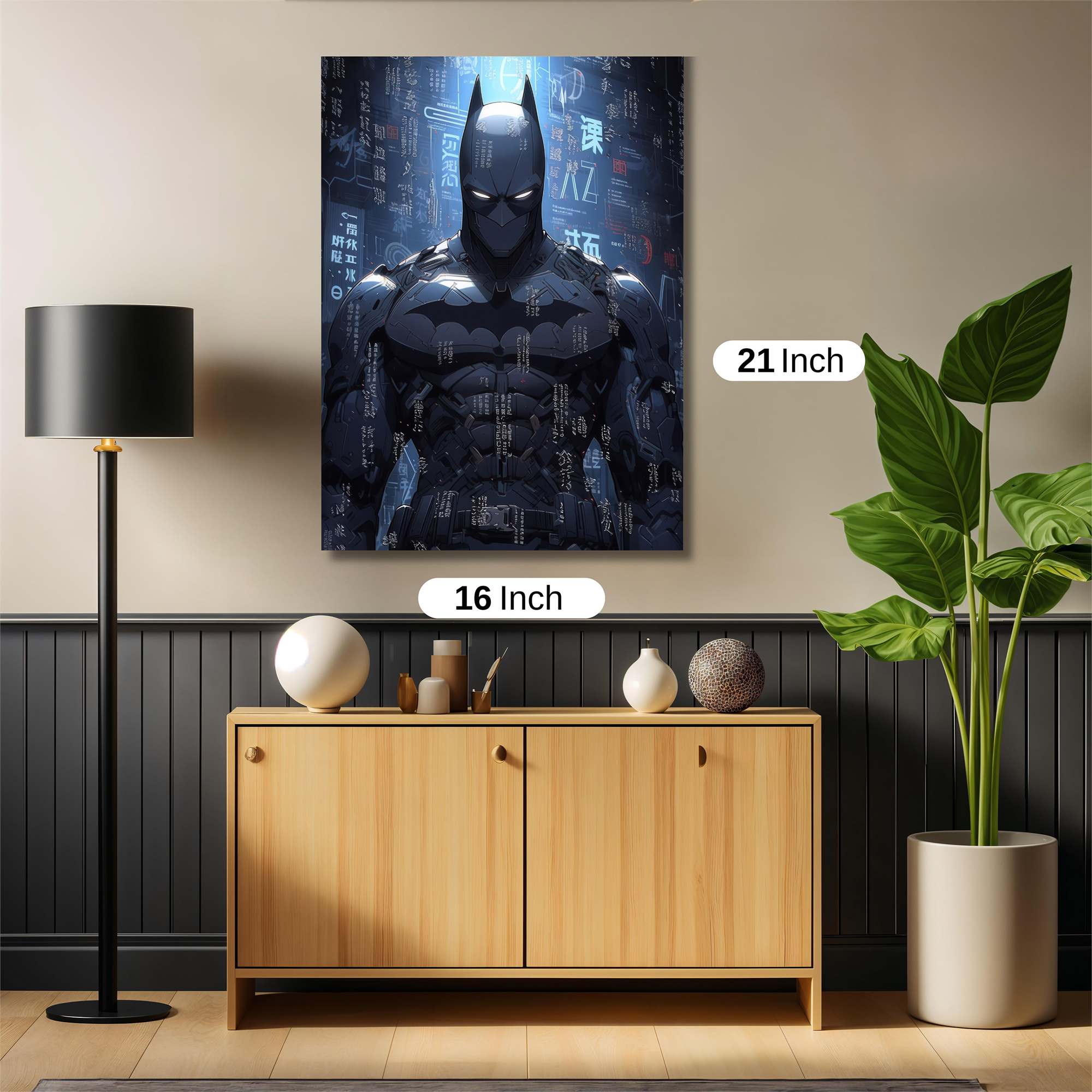 Batman Digital Safe Wall Magnetic / M