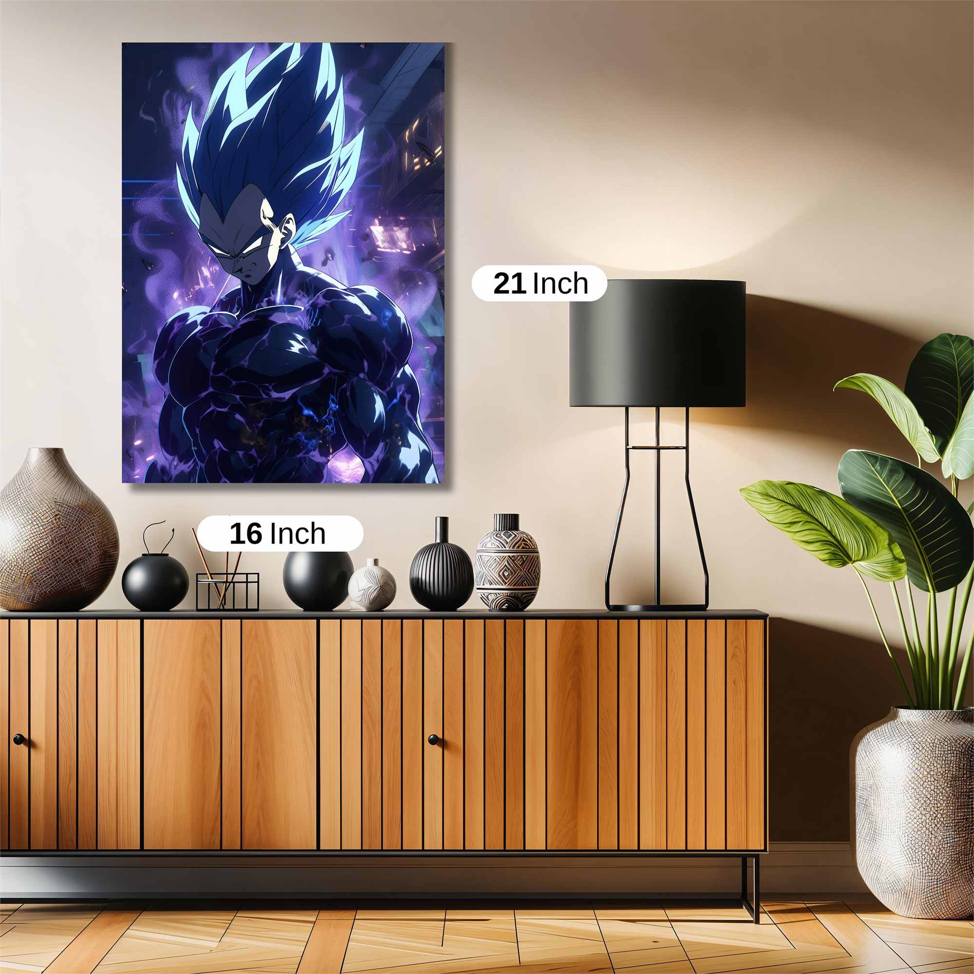 Vegeta Vengeful Safe Wall Magnetic / M