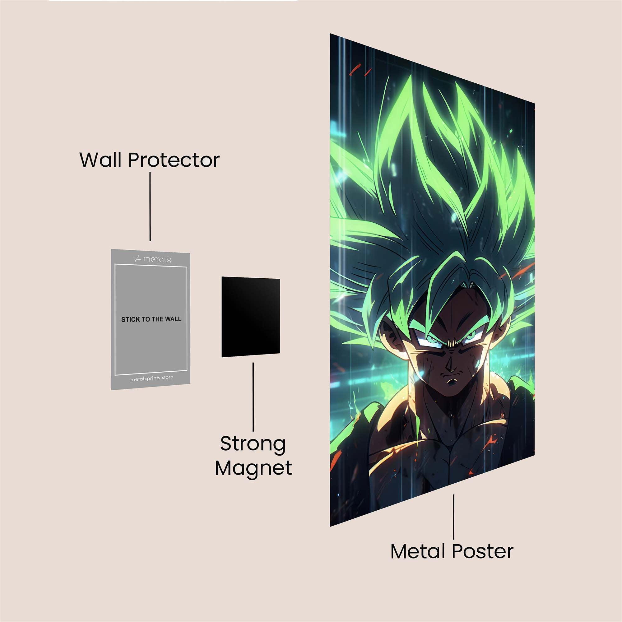 Goku Digital Safe Wall Magnetic / M