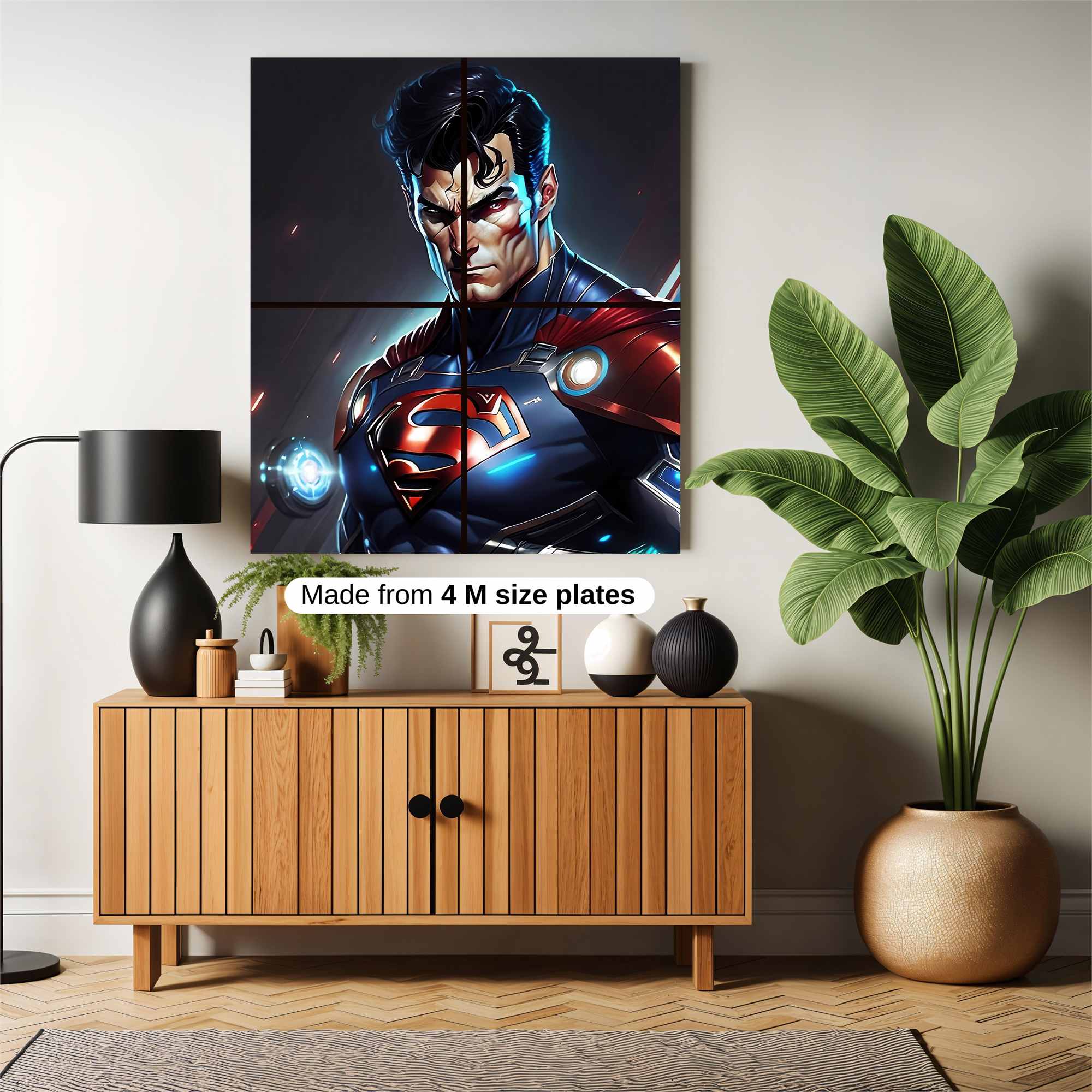 Superman Resolute Safe Wall Magnetic / M