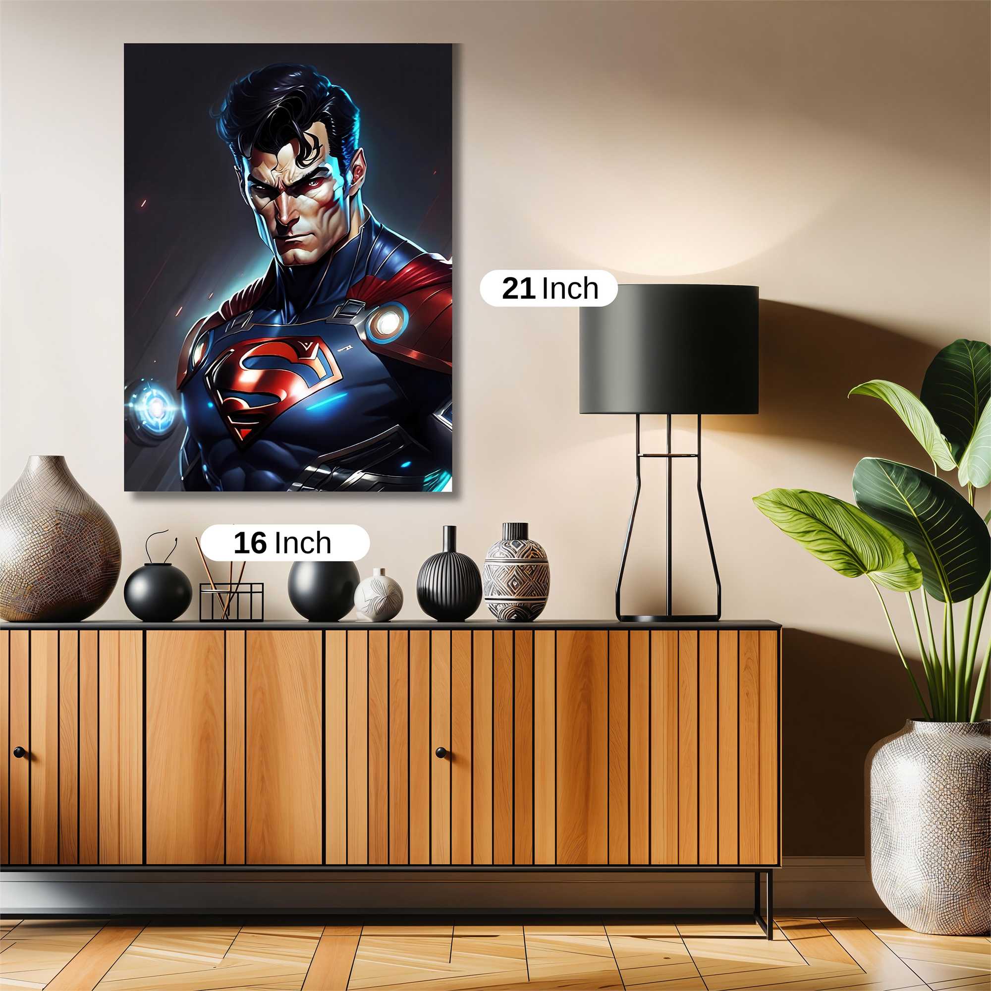 Superman Resolute Safe Wall Magnetic / M