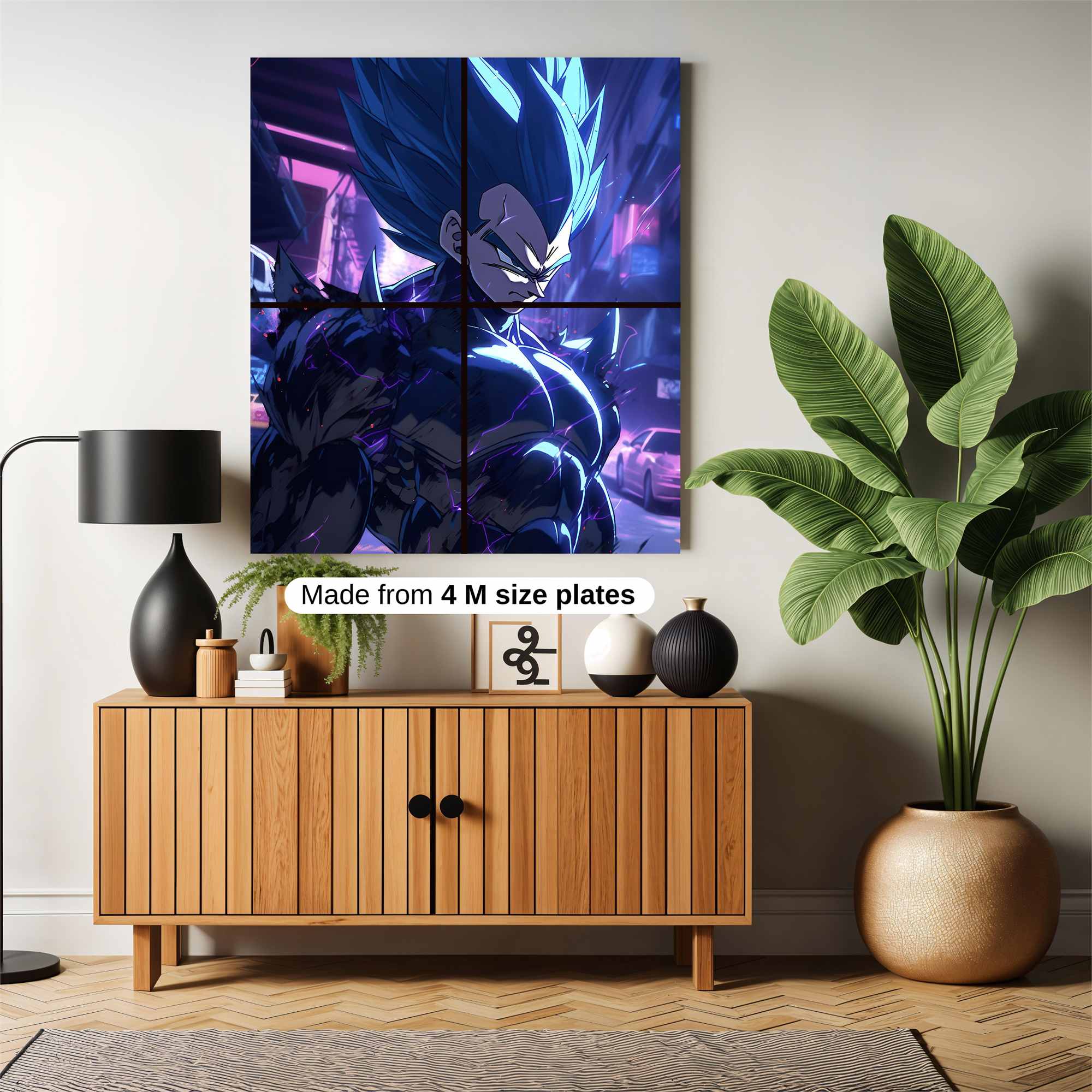 Vegeta Vengeful Safe Wall Magnetic / M