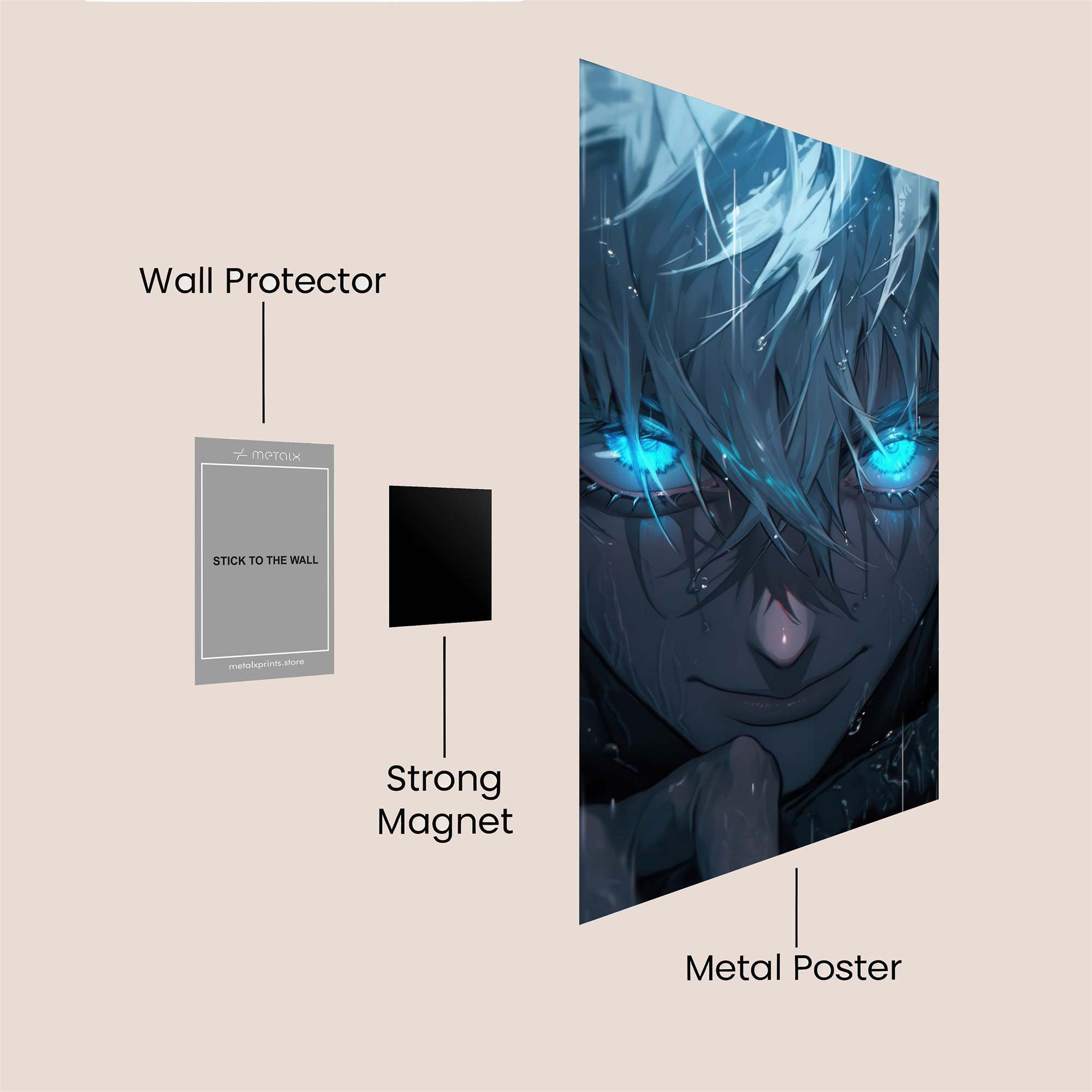 Satoru Enigmatic Safe Wall Magnetic / M