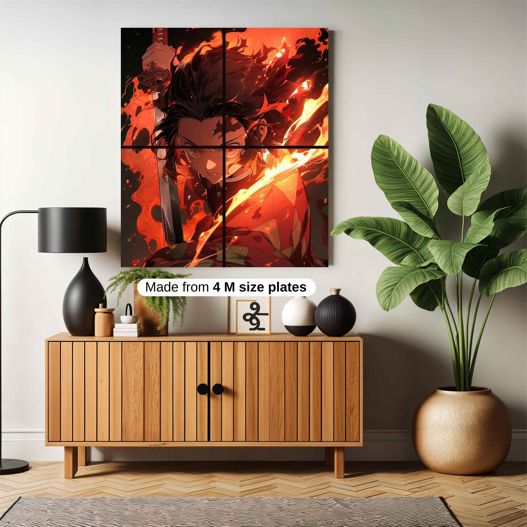 Rengoku Blaze Safe Wall Magnetic / M