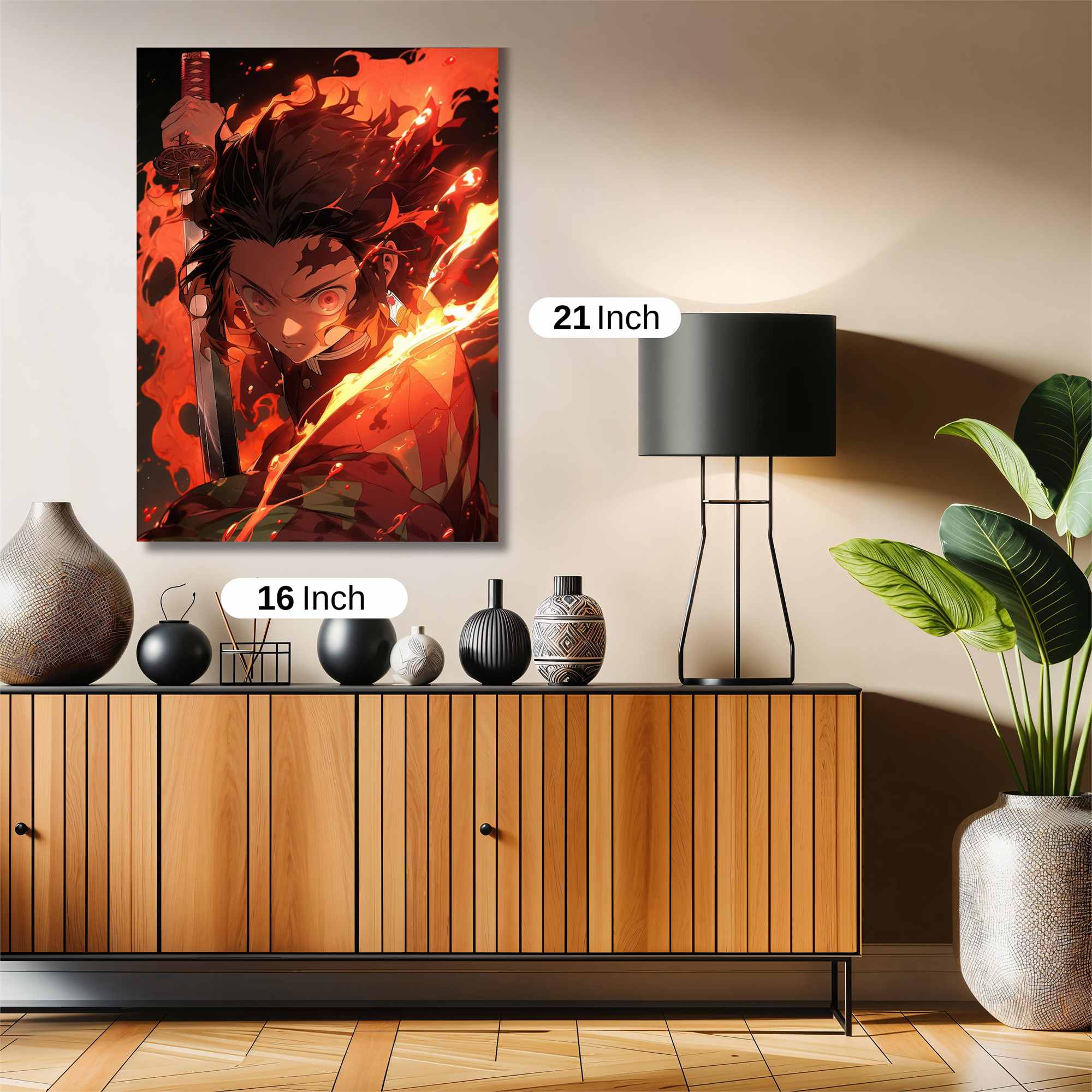 Rengoku Blaze Safe Wall Magnetic / M