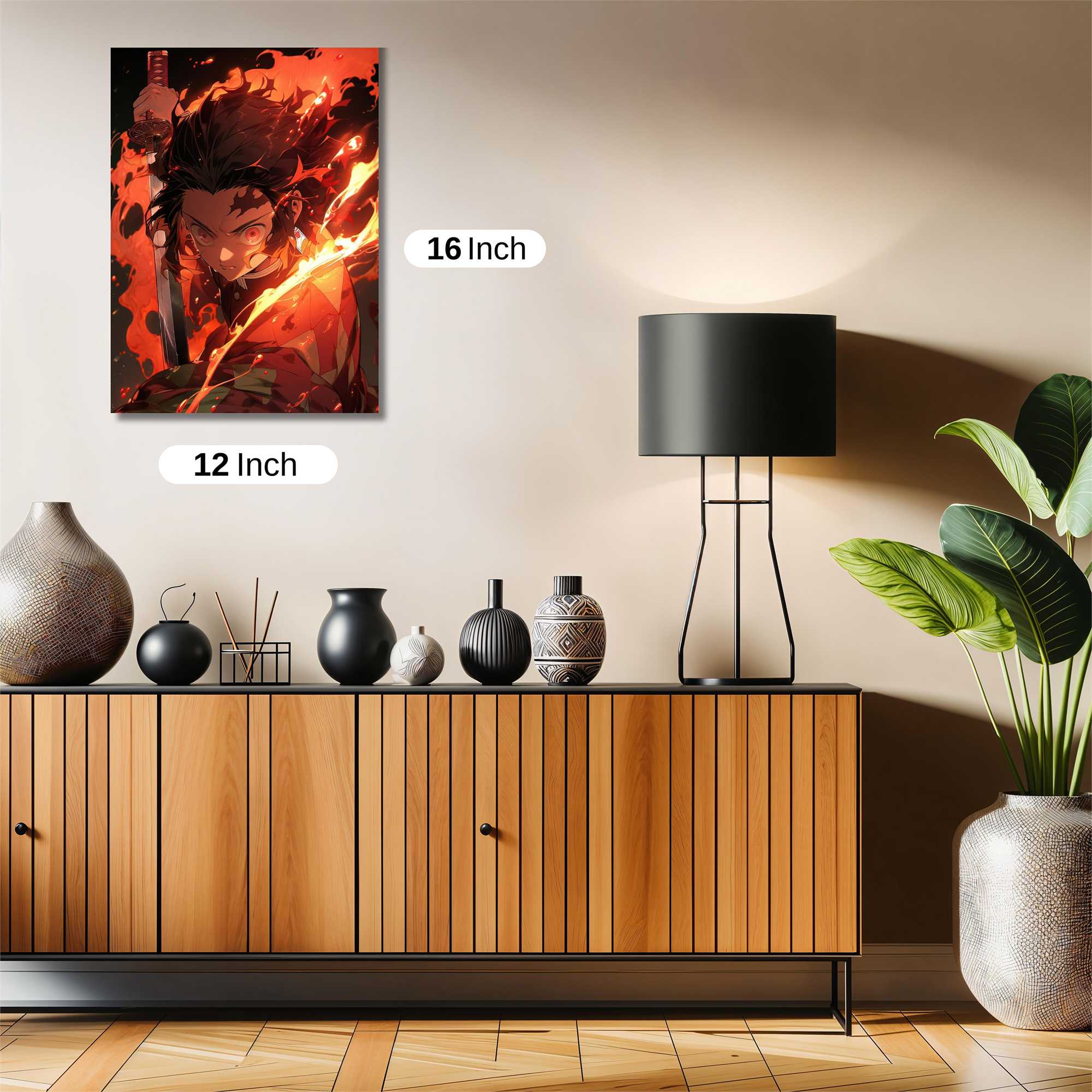 Rengoku Blaze Safe Wall Magnetic / M