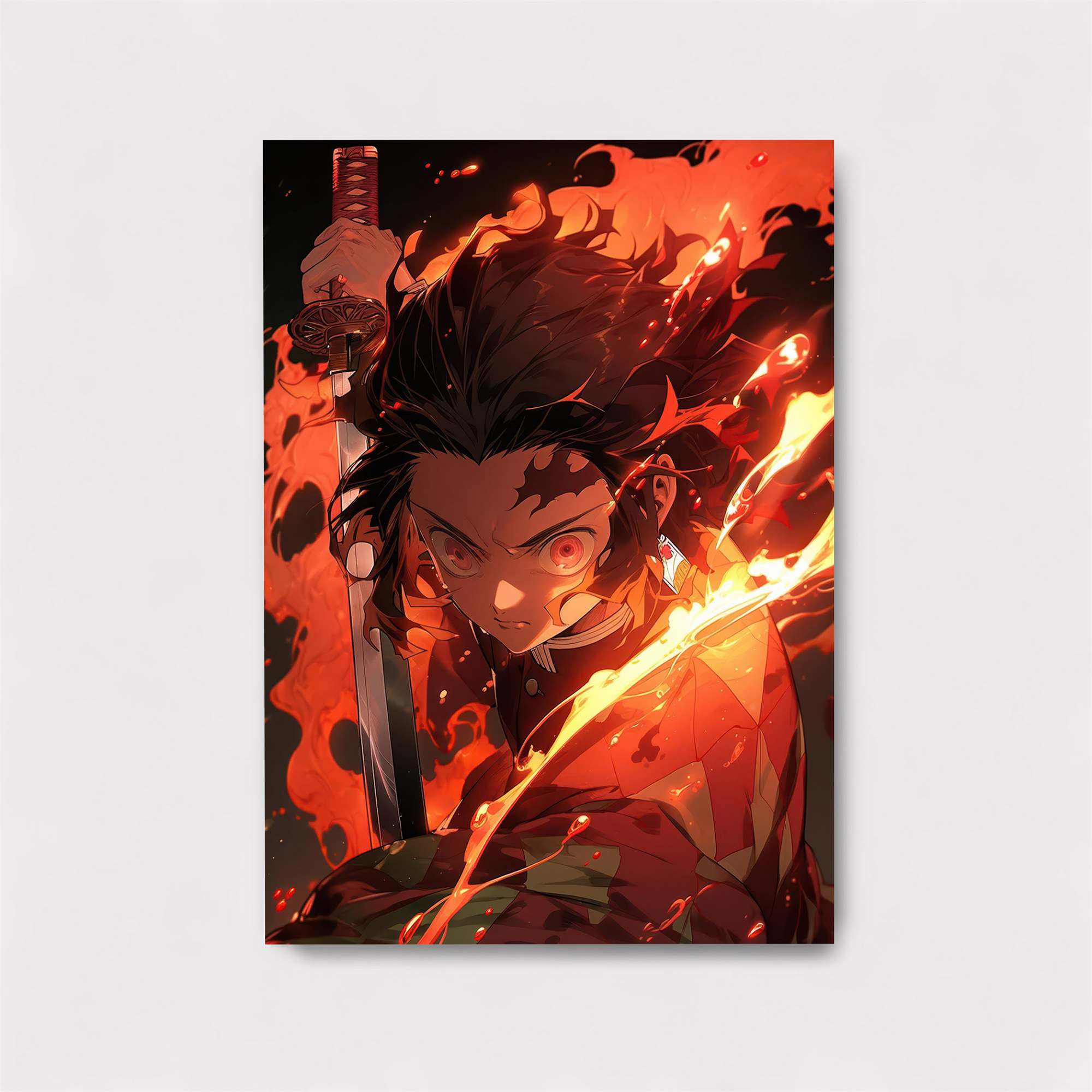 Rengoku Blaze Safe Wall Magnetic / M