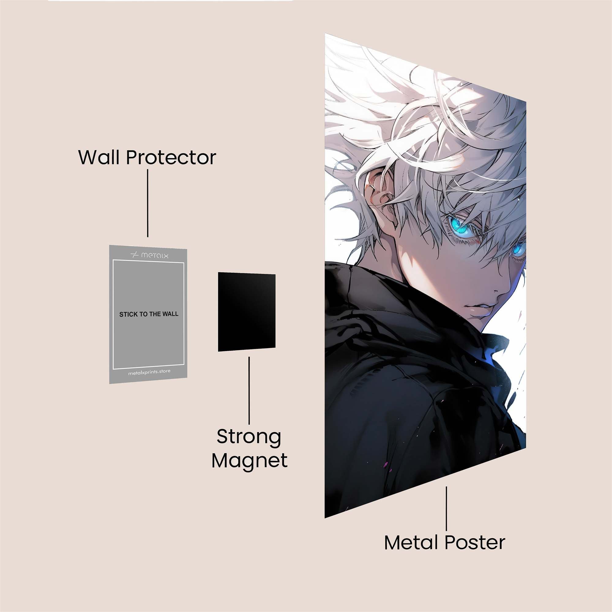 Satoru Serene Safe Wall Magnetic / M