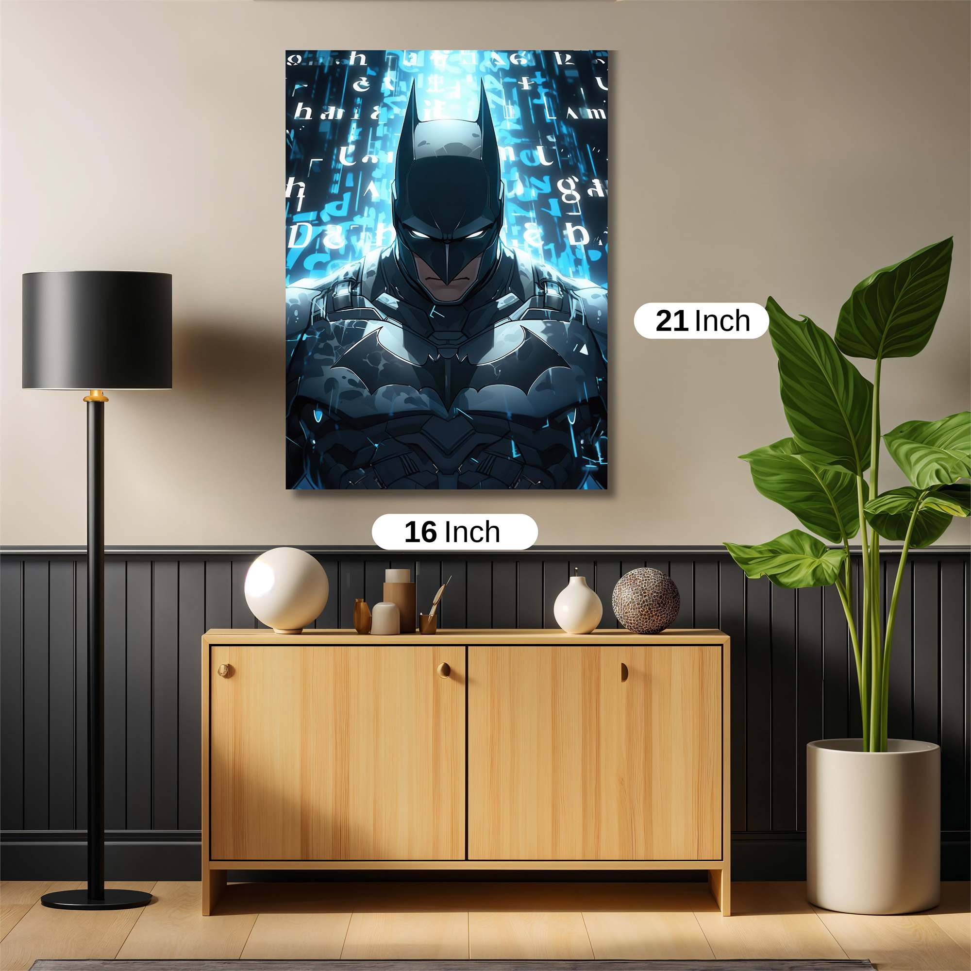 Batman Digital Safe Wall Magnetic / M