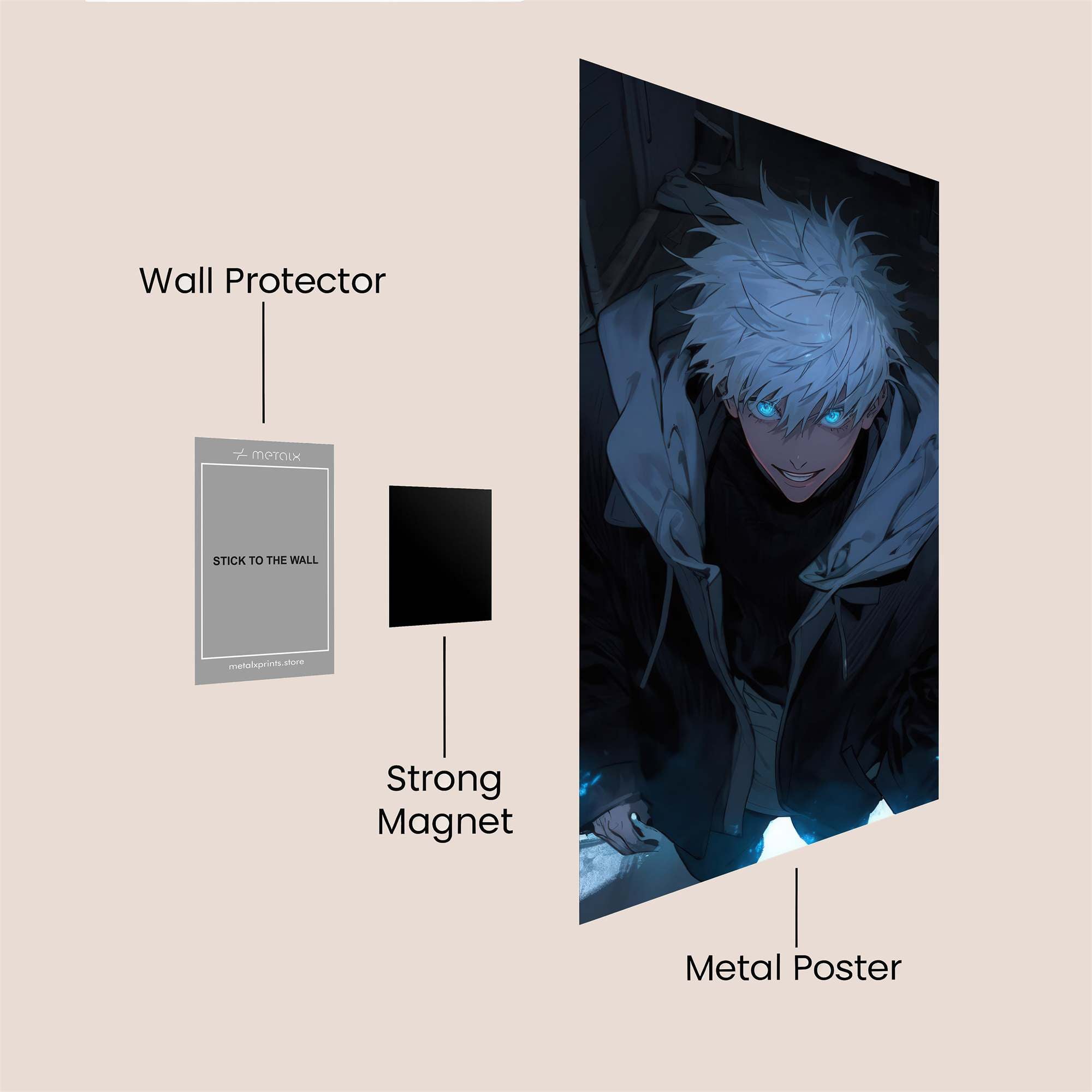 Satoru Serene Safe Wall Magnetic / M