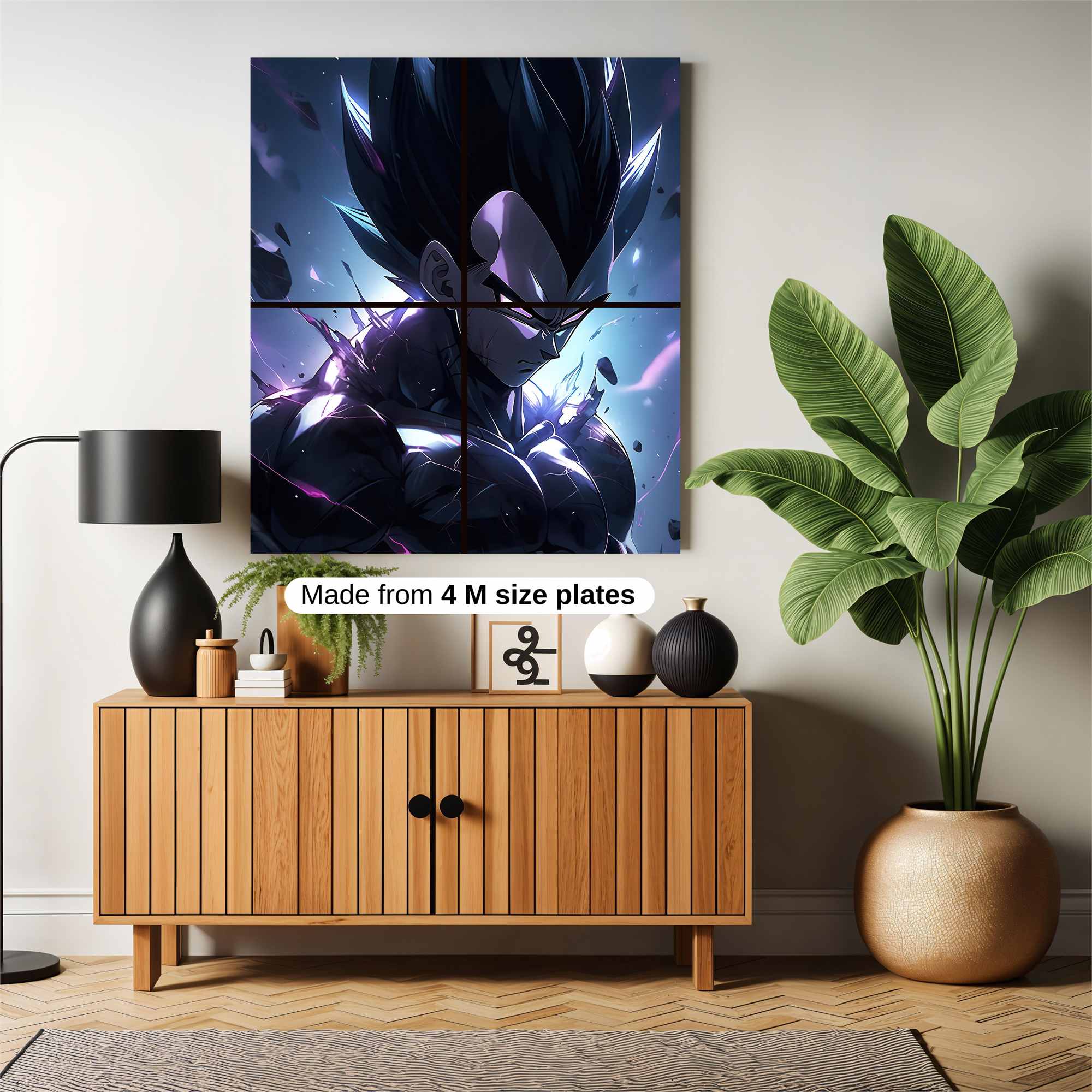 Vegeta Vengeful Safe Wall Magnetic / M
