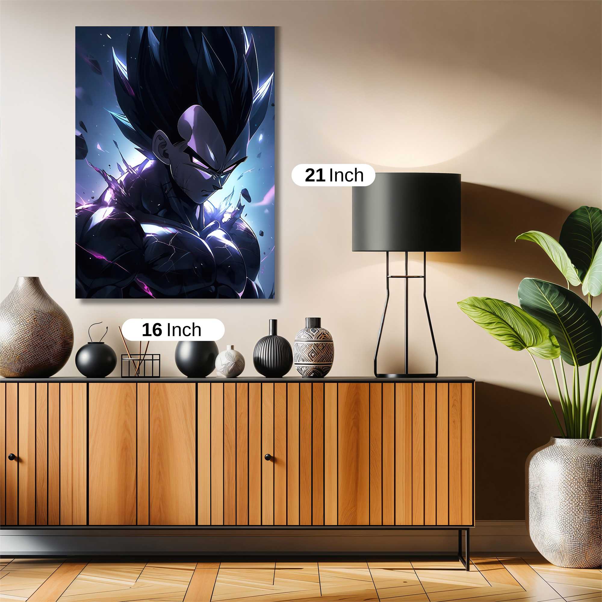 Vegeta Vengeful Safe Wall Magnetic / M