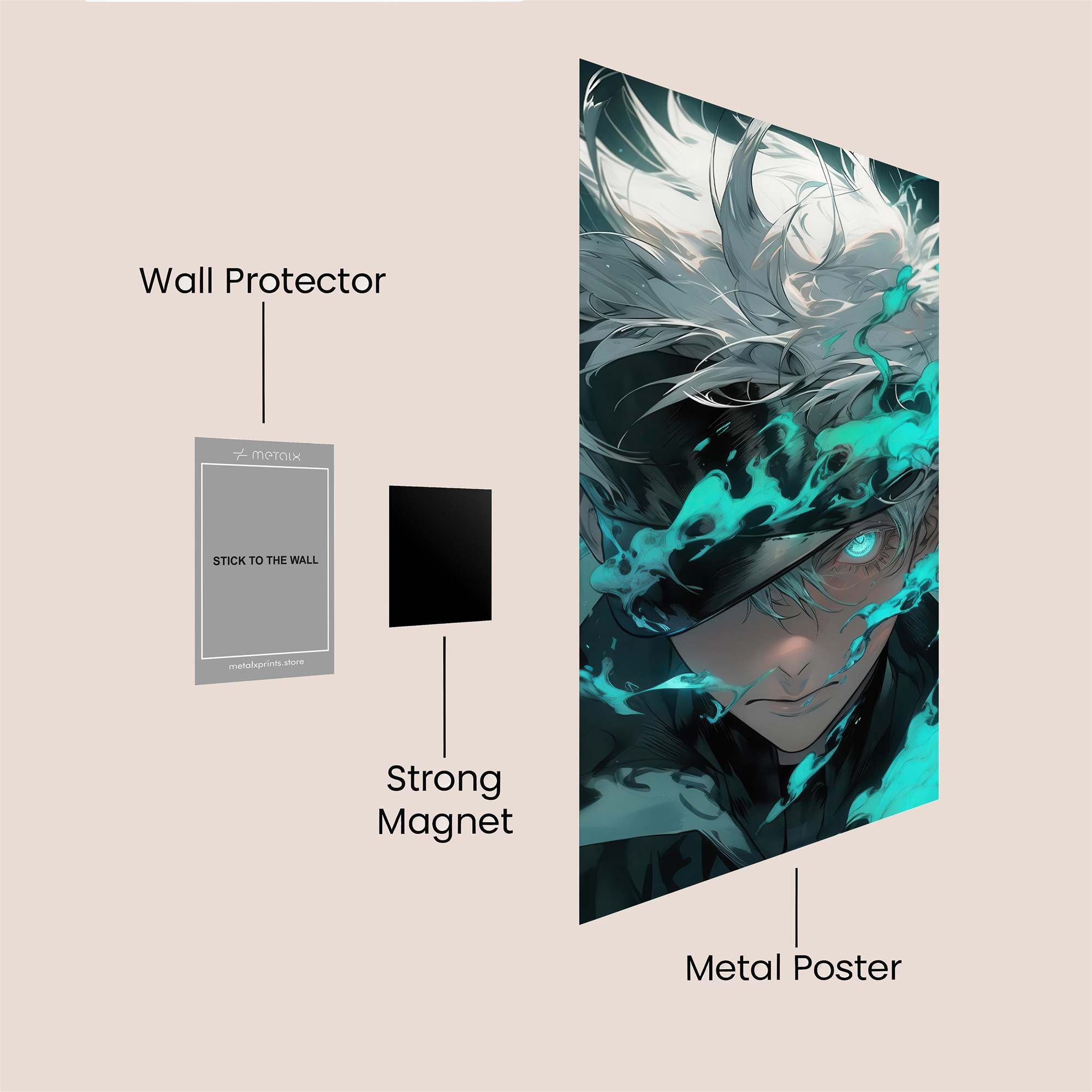 Satoru Serene Safe Wall Magnetic / M