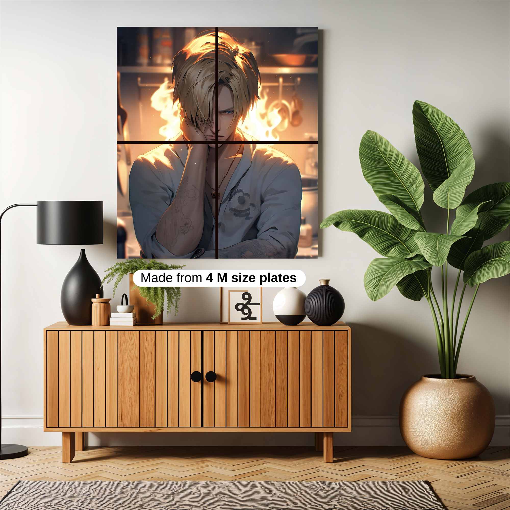 Sanji Searing Safe Wall Magnetic / M