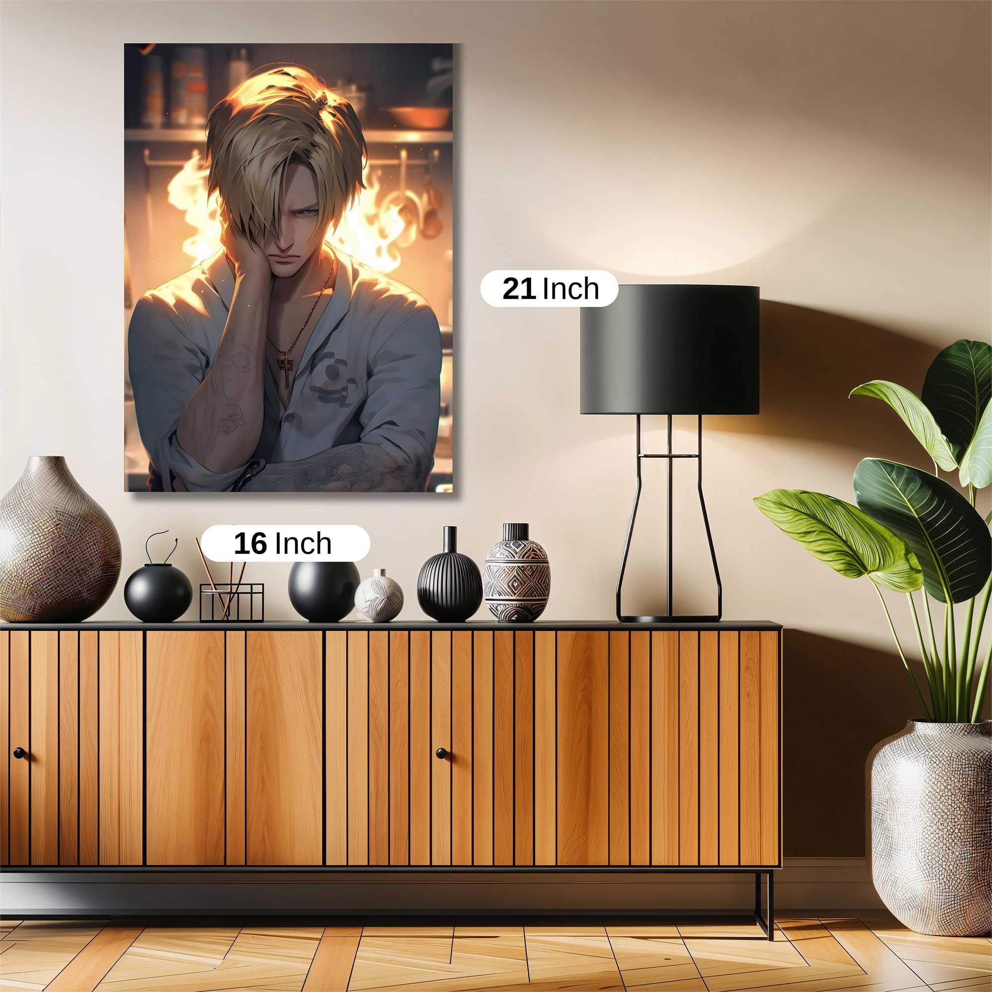 Sanji Searing Safe Wall Magnetic / M