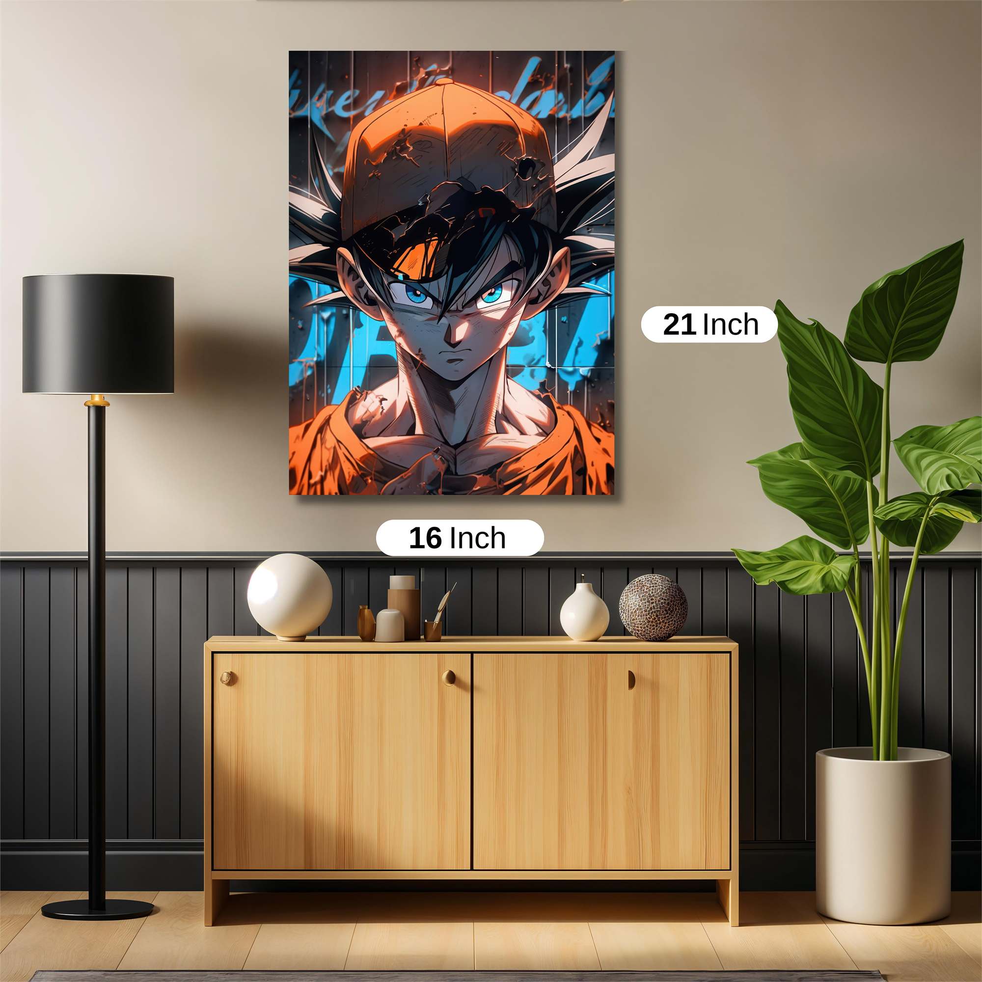 Goku Defiant Safe Wall Magnetic / M
