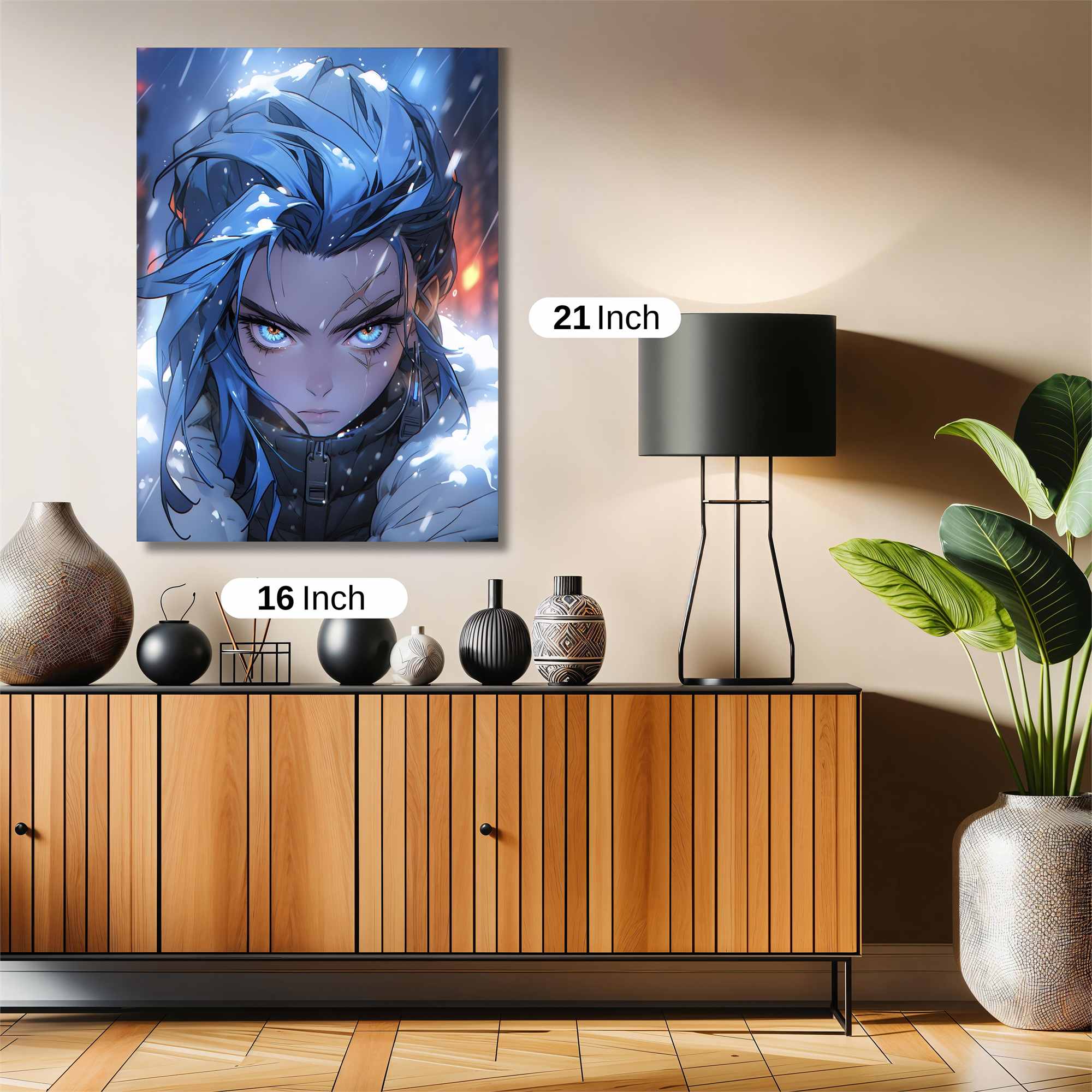 Frostbound Fury Safe Wall Magnetic / M