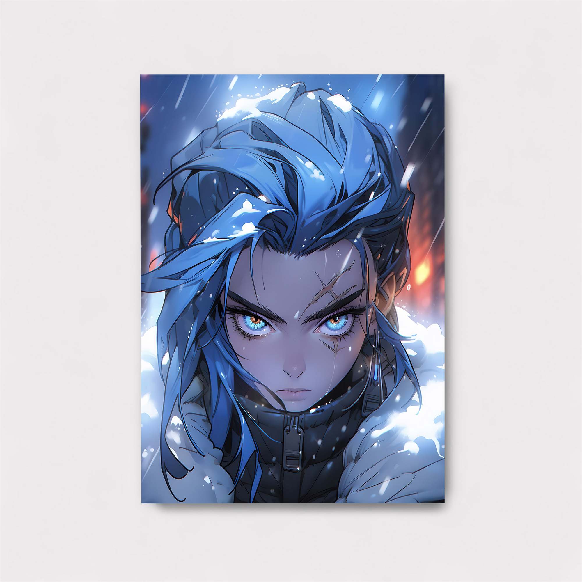 Frostbound Fury Safe Wall Magnetic / M