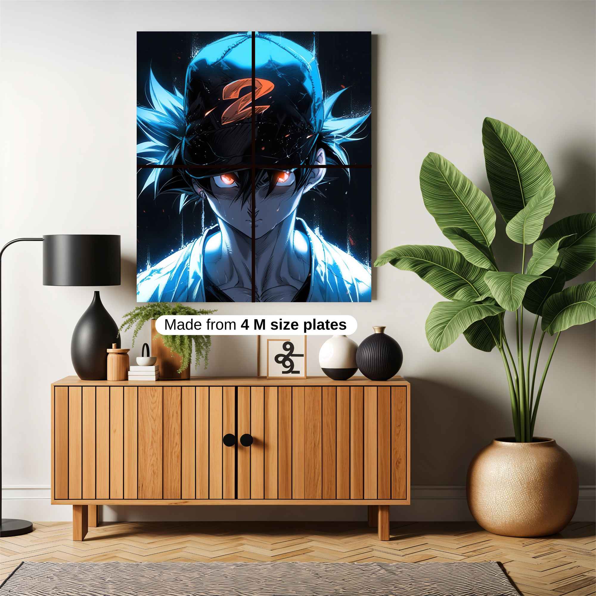 Glowering Gaze Safe Wall Magnetic / M