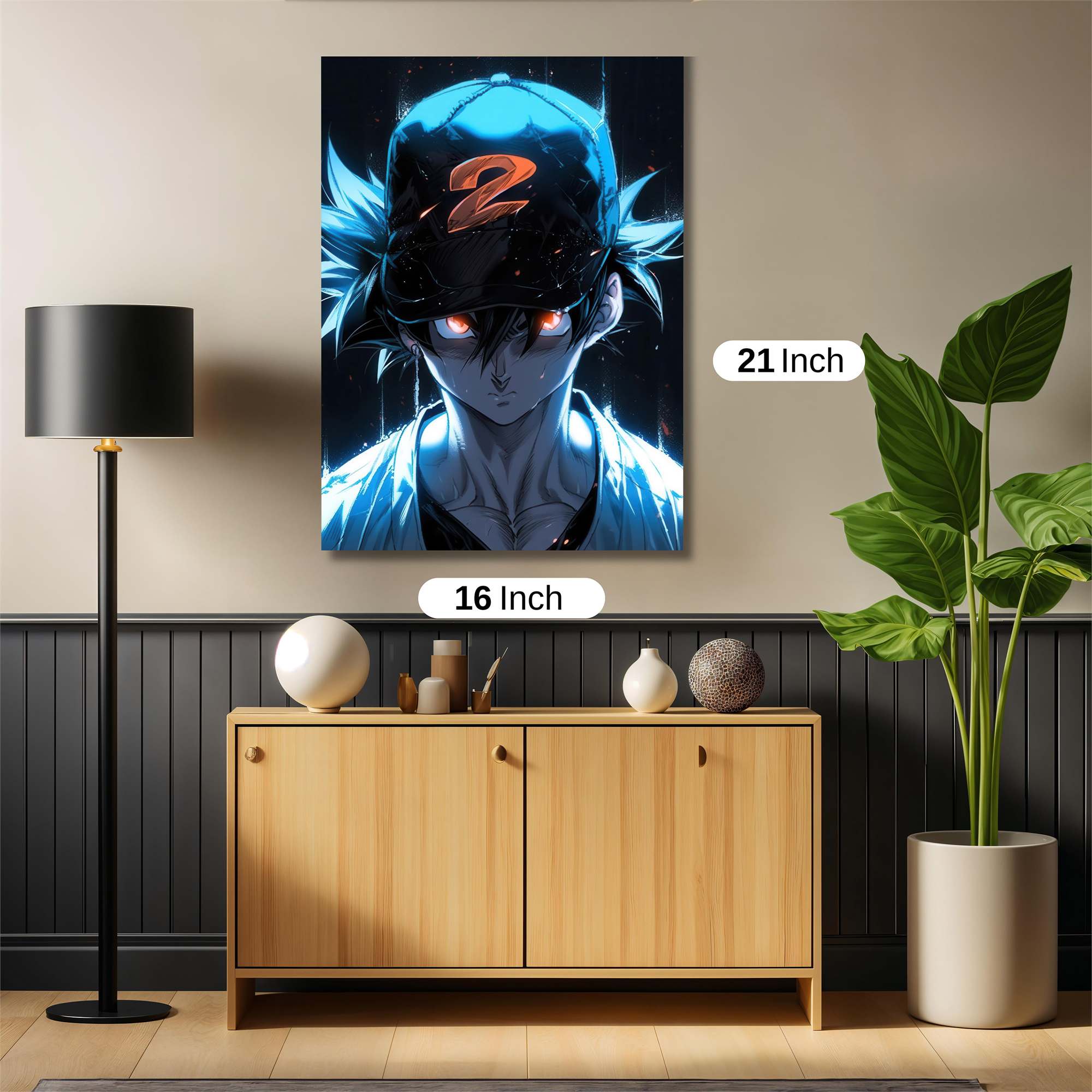 Glowering Gaze Safe Wall Magnetic / M