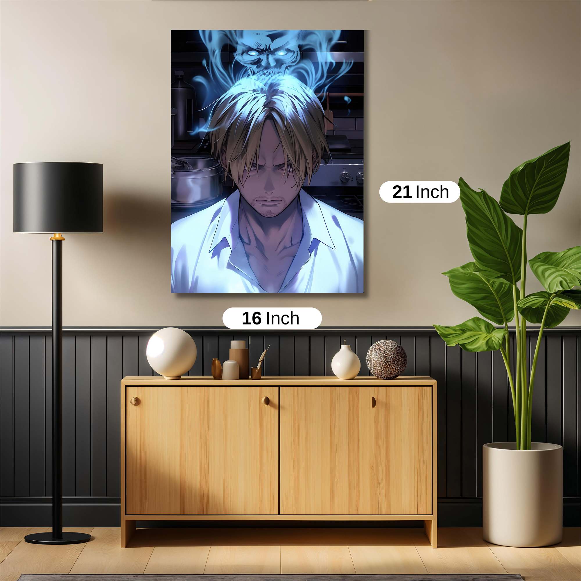 Sanji Specter Safe Wall Magnetic / M