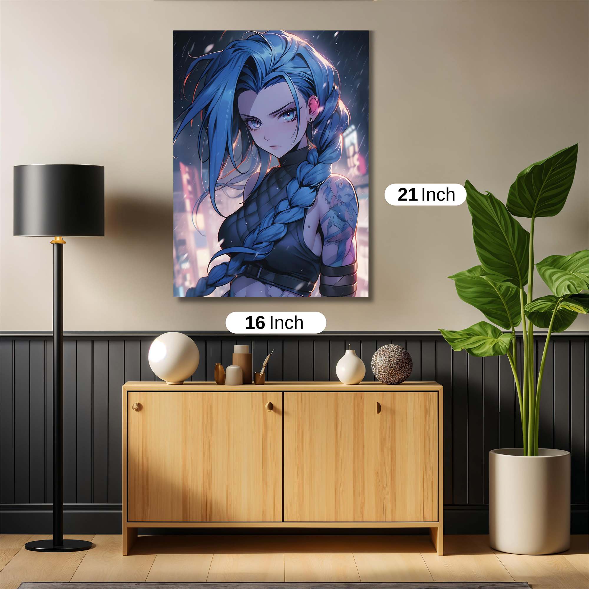 Jinx Defiant Safe Wall Magnetic / M