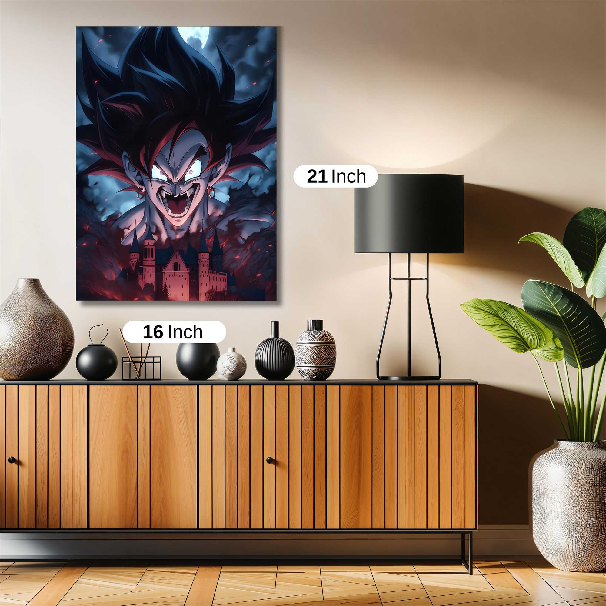 Goku Menacing Safe Wall Magnetic / M