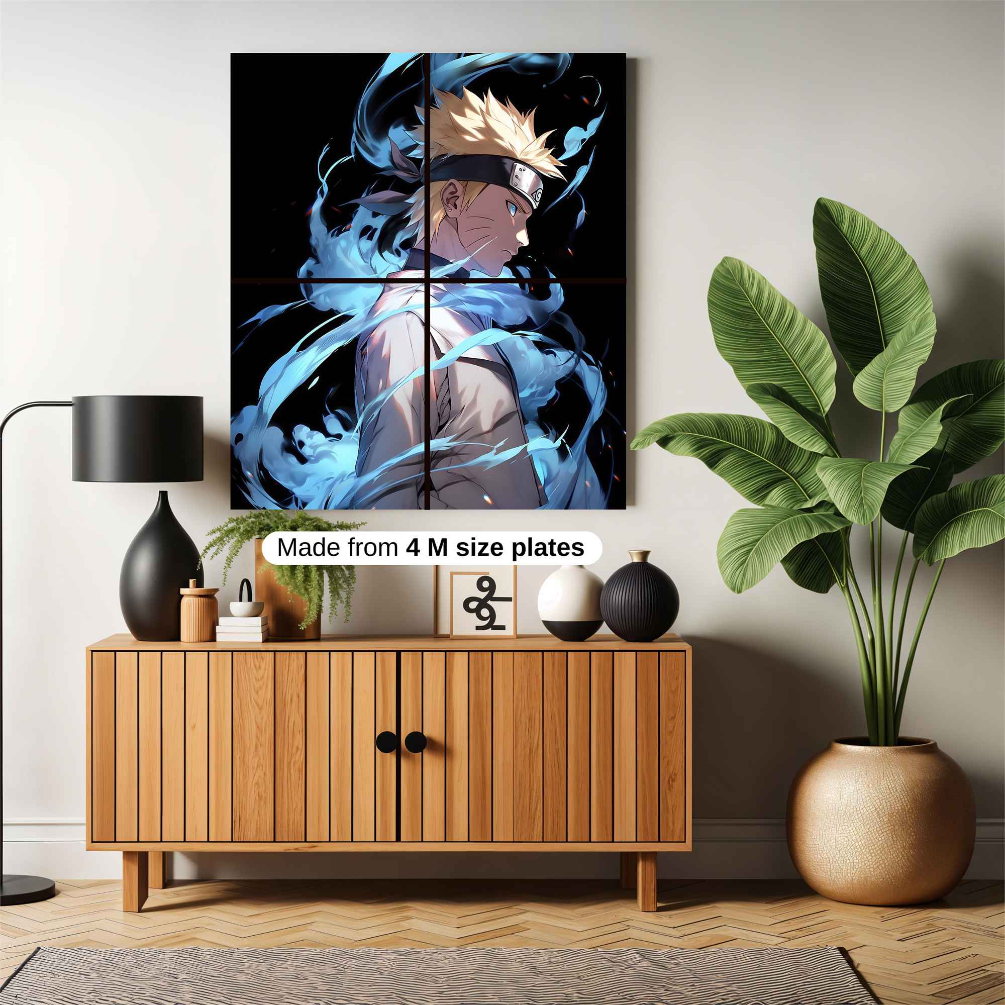 Naruto Tempest Safe Wall Magnetic / M