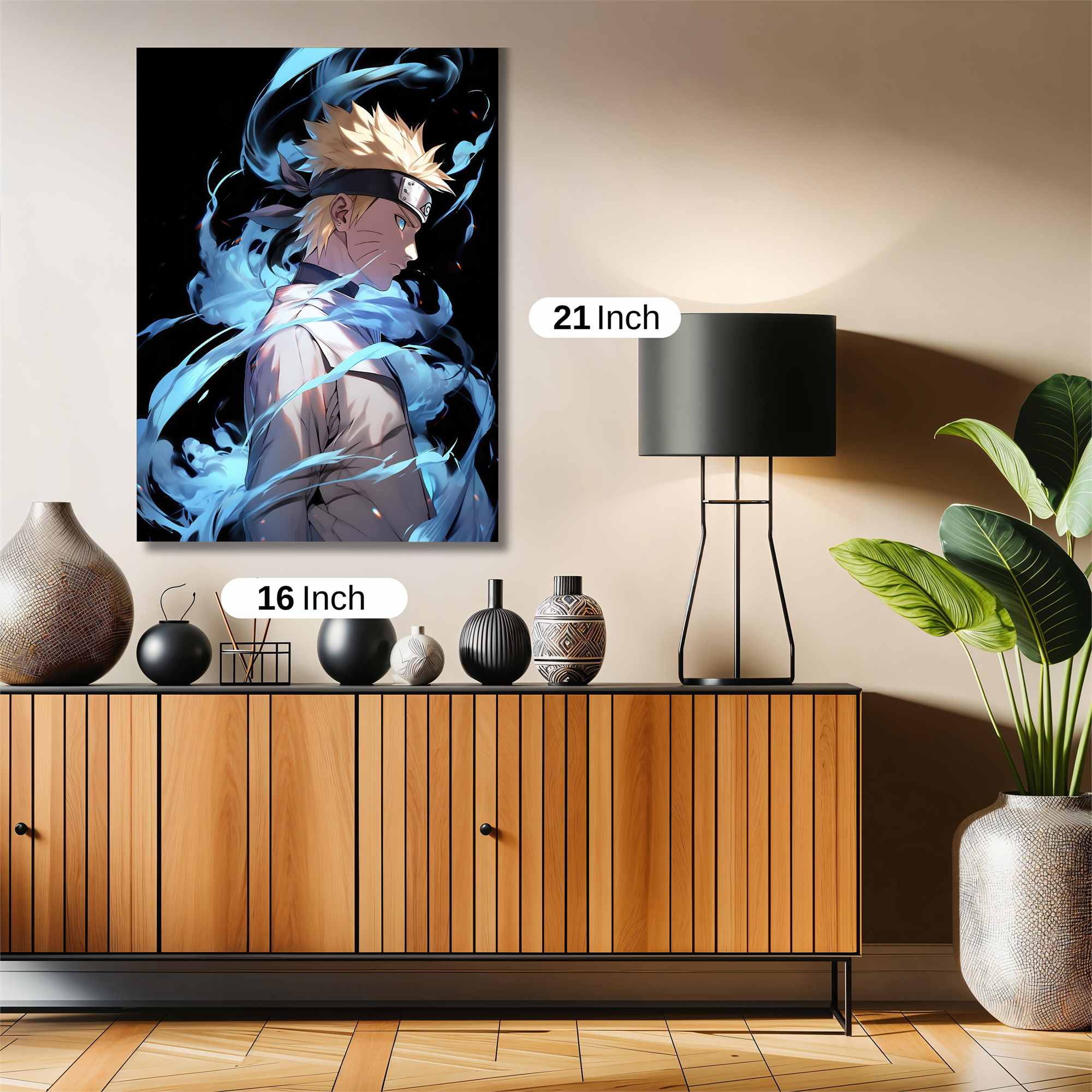 Naruto Tempest Safe Wall Magnetic / M