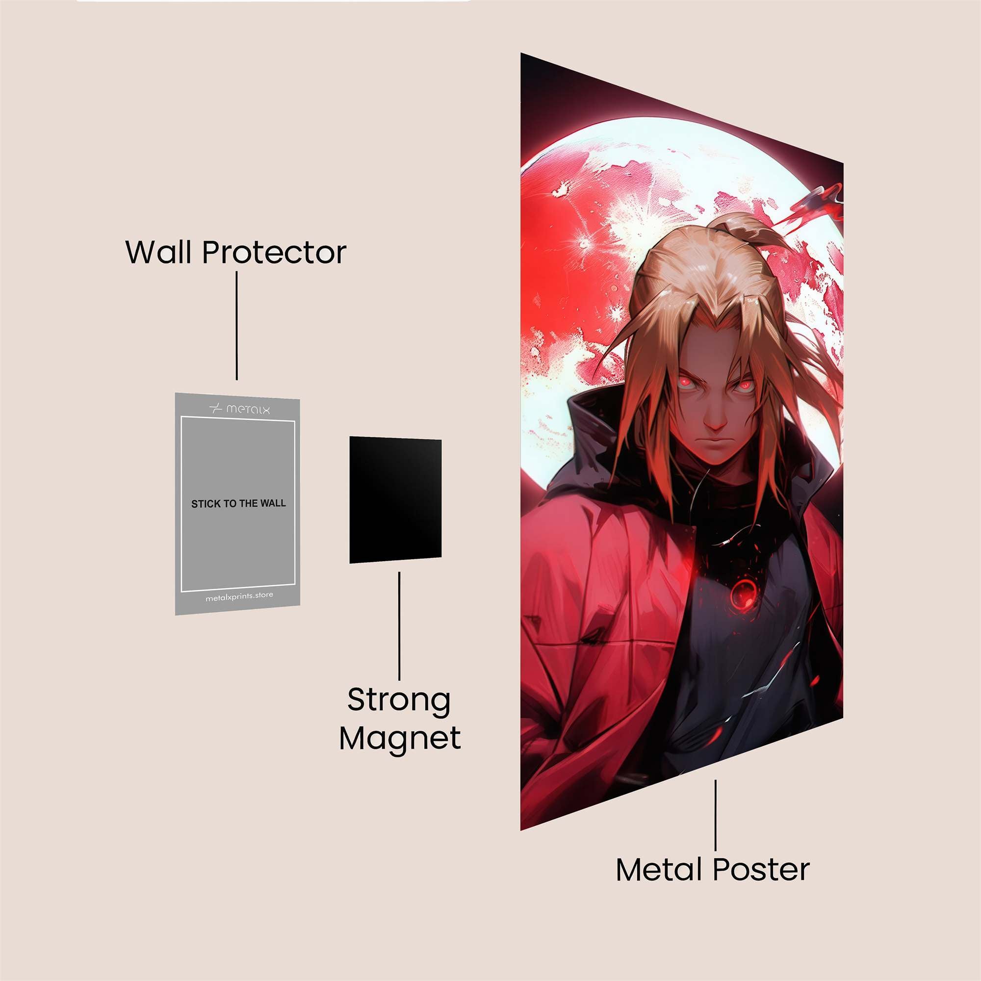 Edward Defiant Safe Wall Magnetic / M