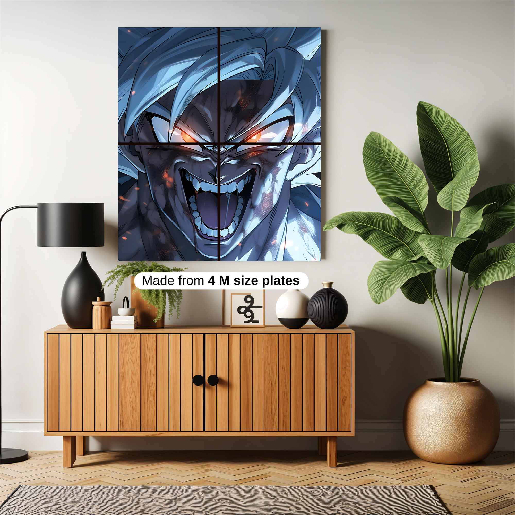 Goku Inferno Safe Wall Magnetic / M