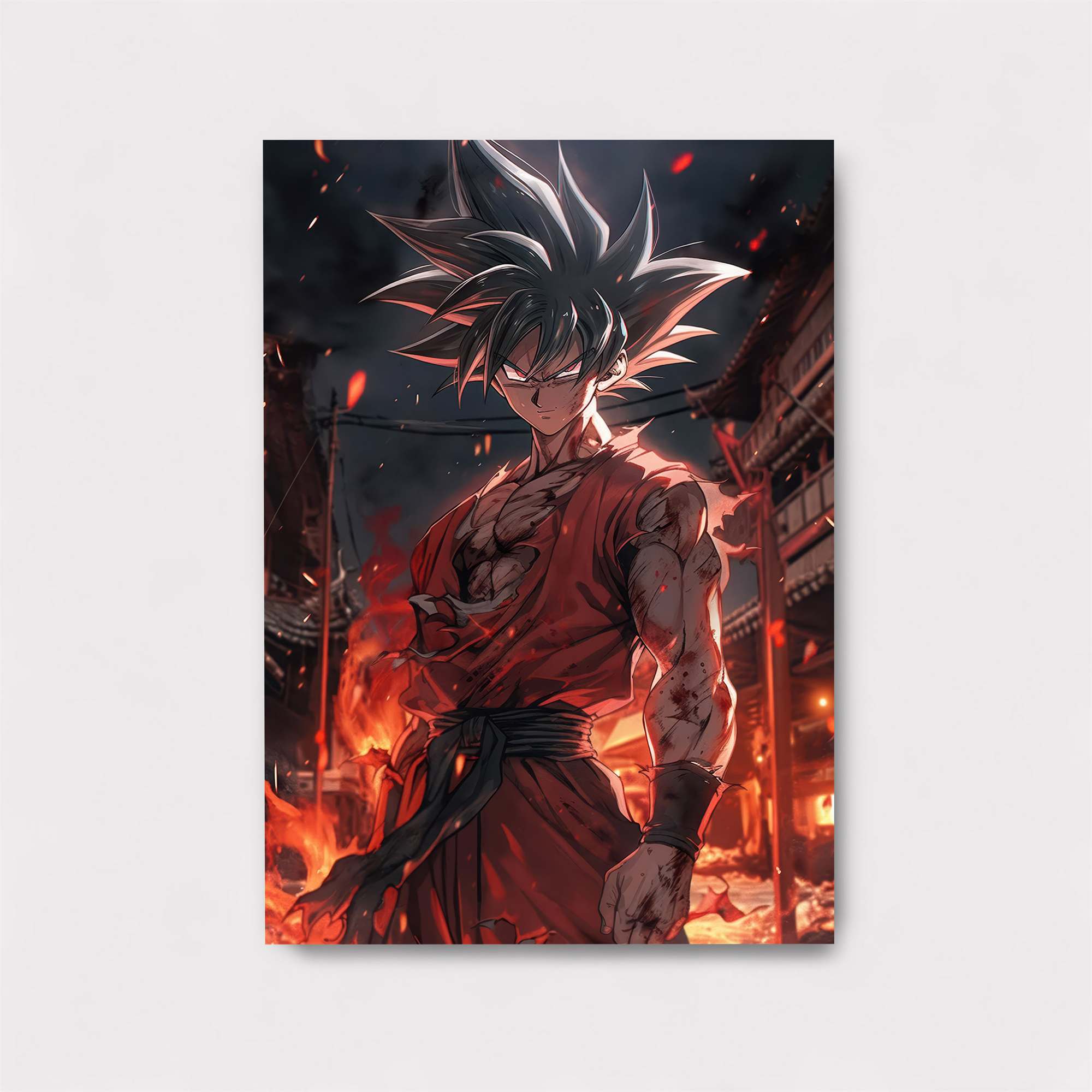 Goku Inferno Safe Wall Magnetic / M