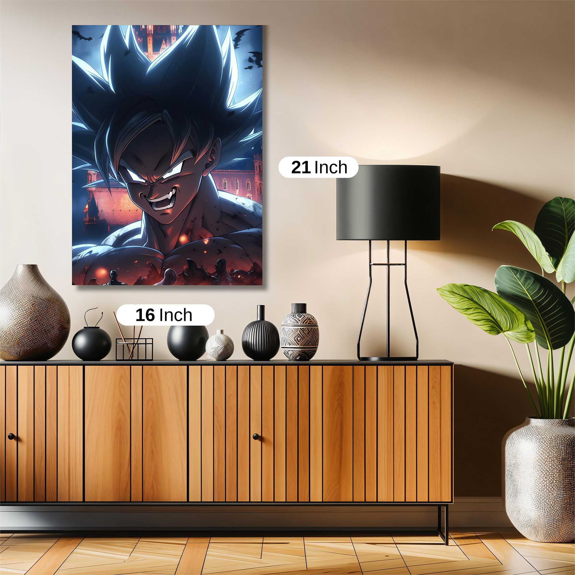 Goku Sinister Safe Wall Magnetic / M