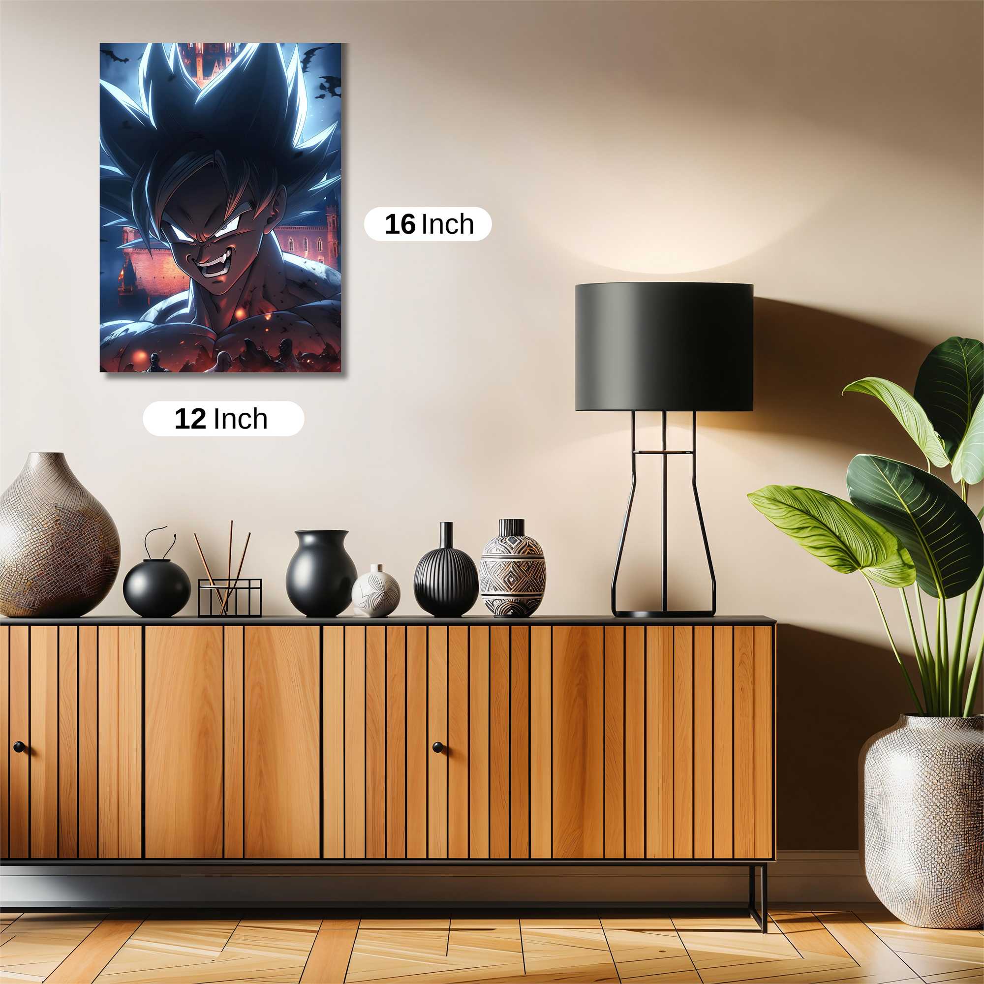 Goku Sinister Safe Wall Magnetic / M