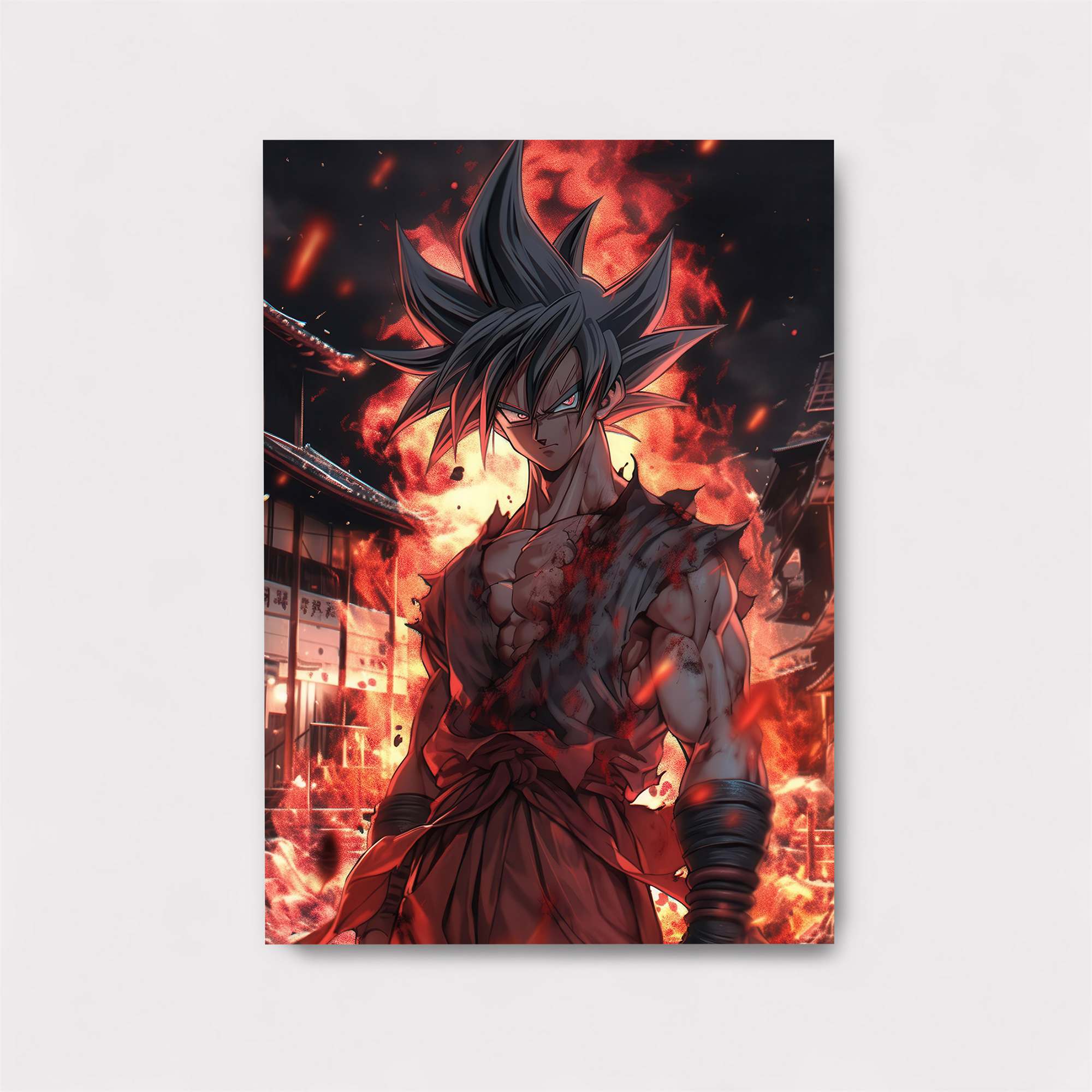 Goku Inferno Safe Wall Magnetic / M