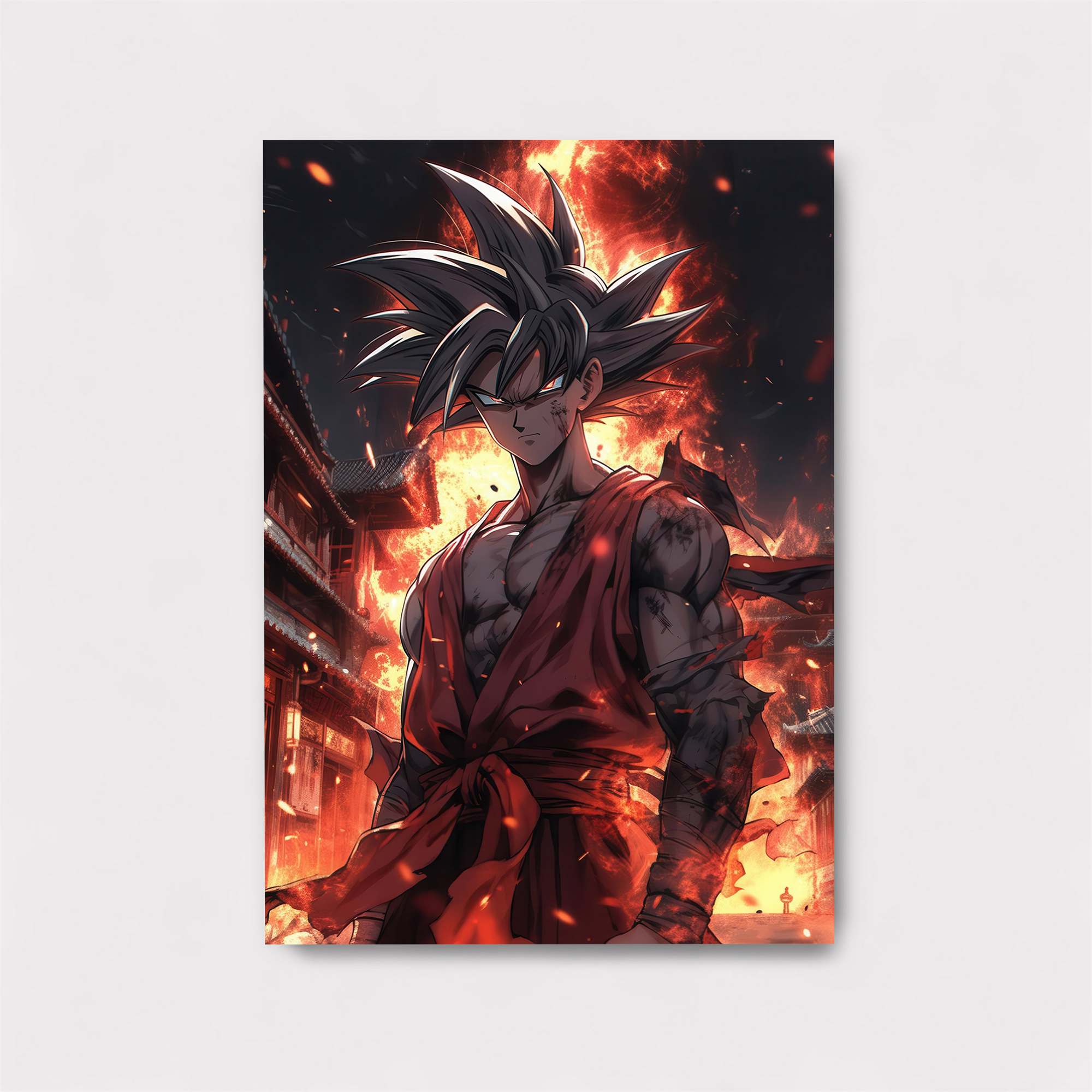 Goku Inferno Safe Wall Magnetic / M