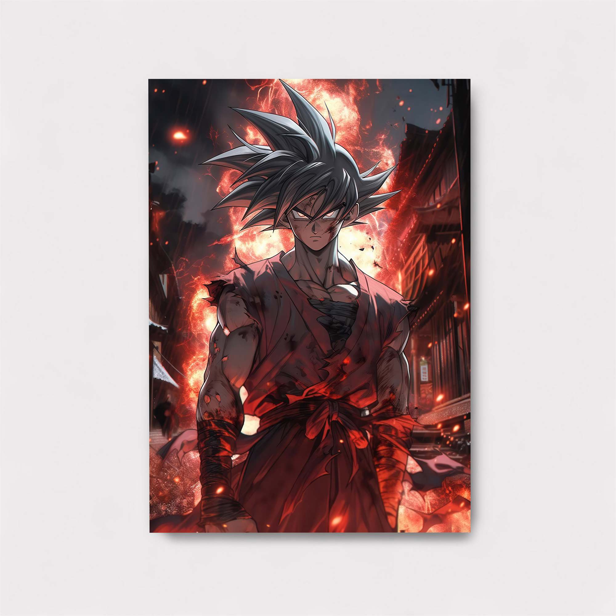 Goku Inferno Safe Wall Magnetic / M